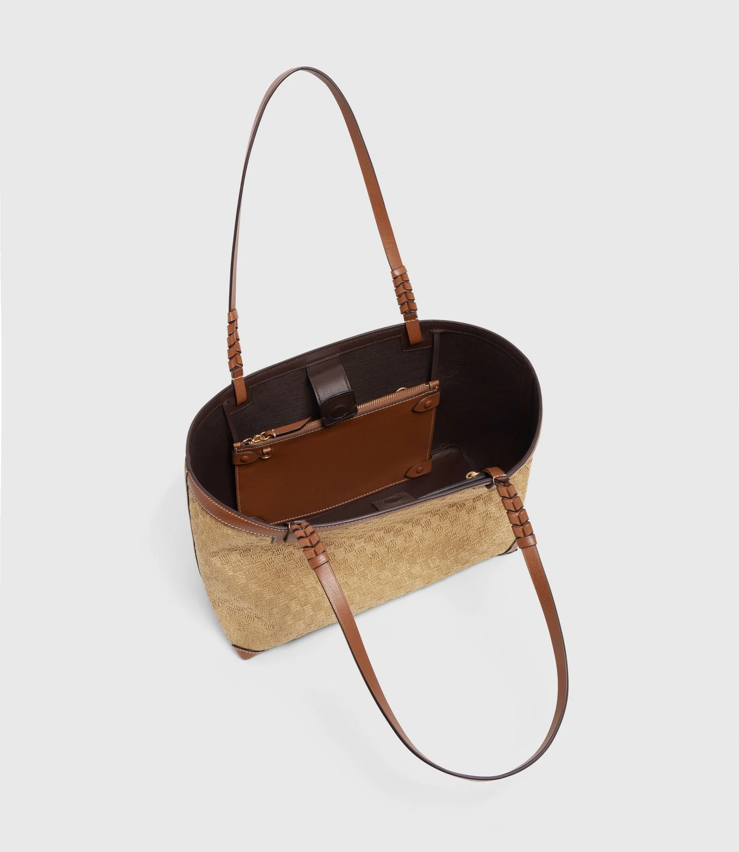 Metier - Cala 32 Woven Fabric Sahara with Buffalo Cognac - Image 2