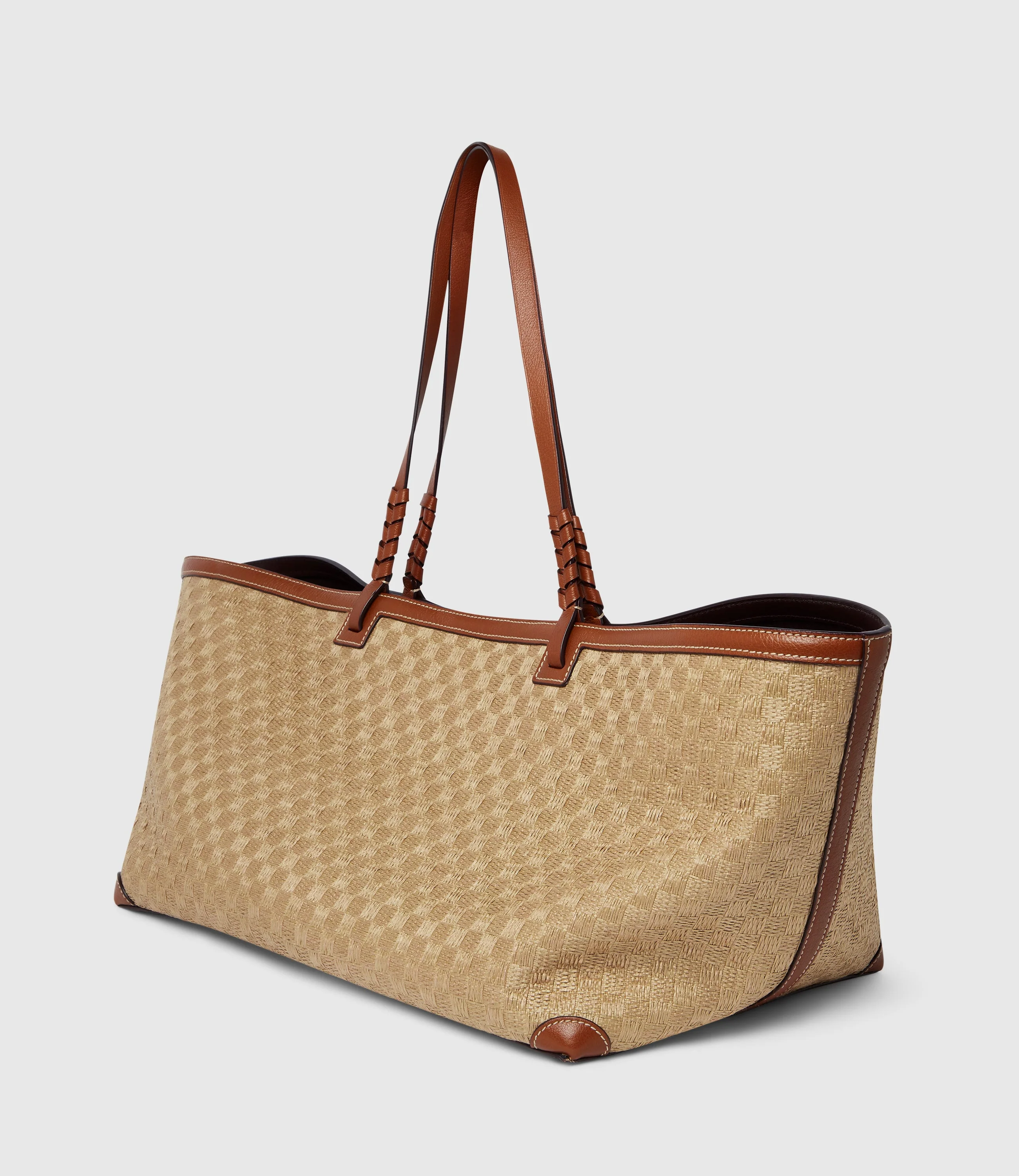 Metier - Cala 42 Woven Fabric Sahara with Buffalo Cognac - Image 2