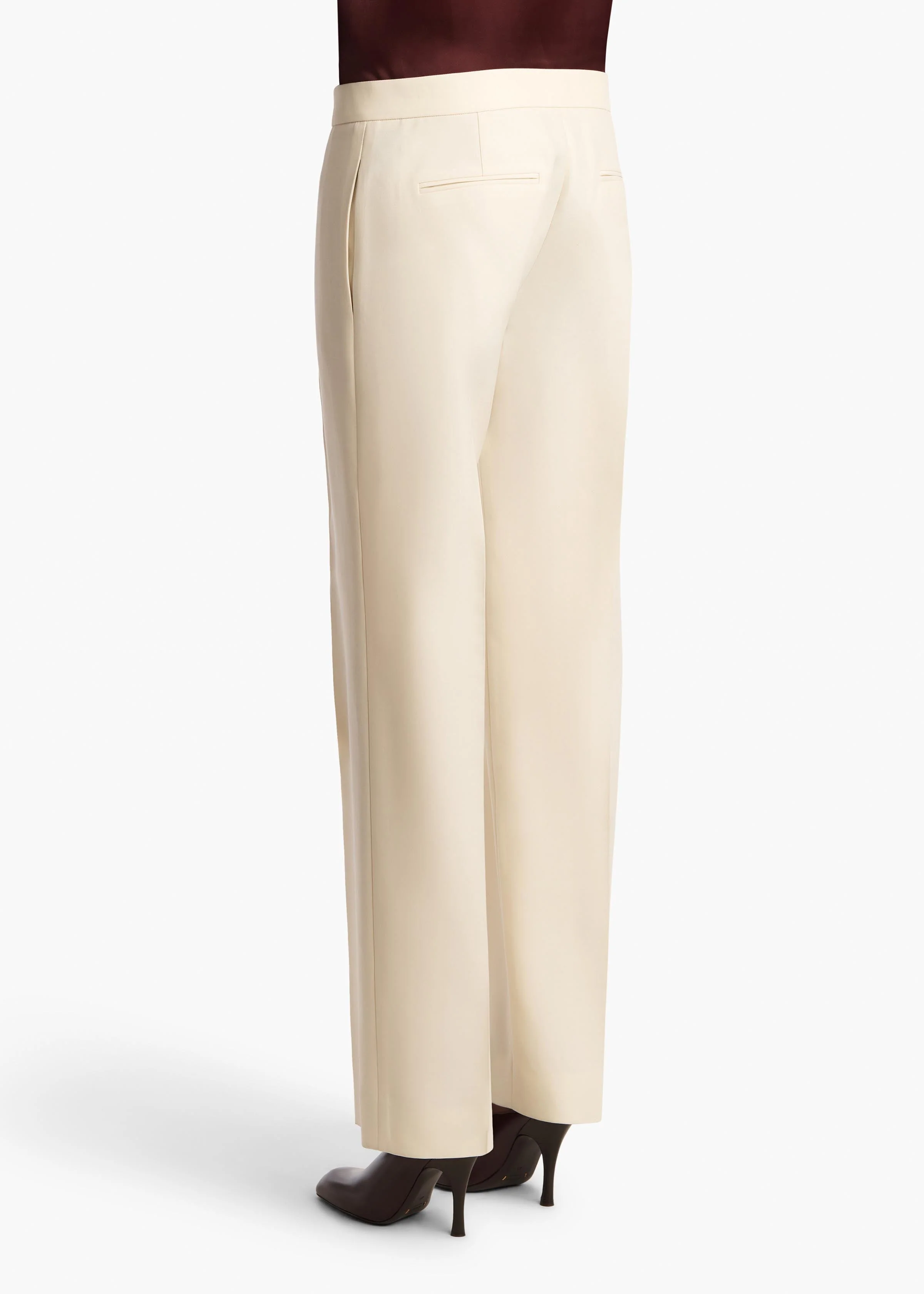 Khaite - Callen Pant in Cream - Image 11
