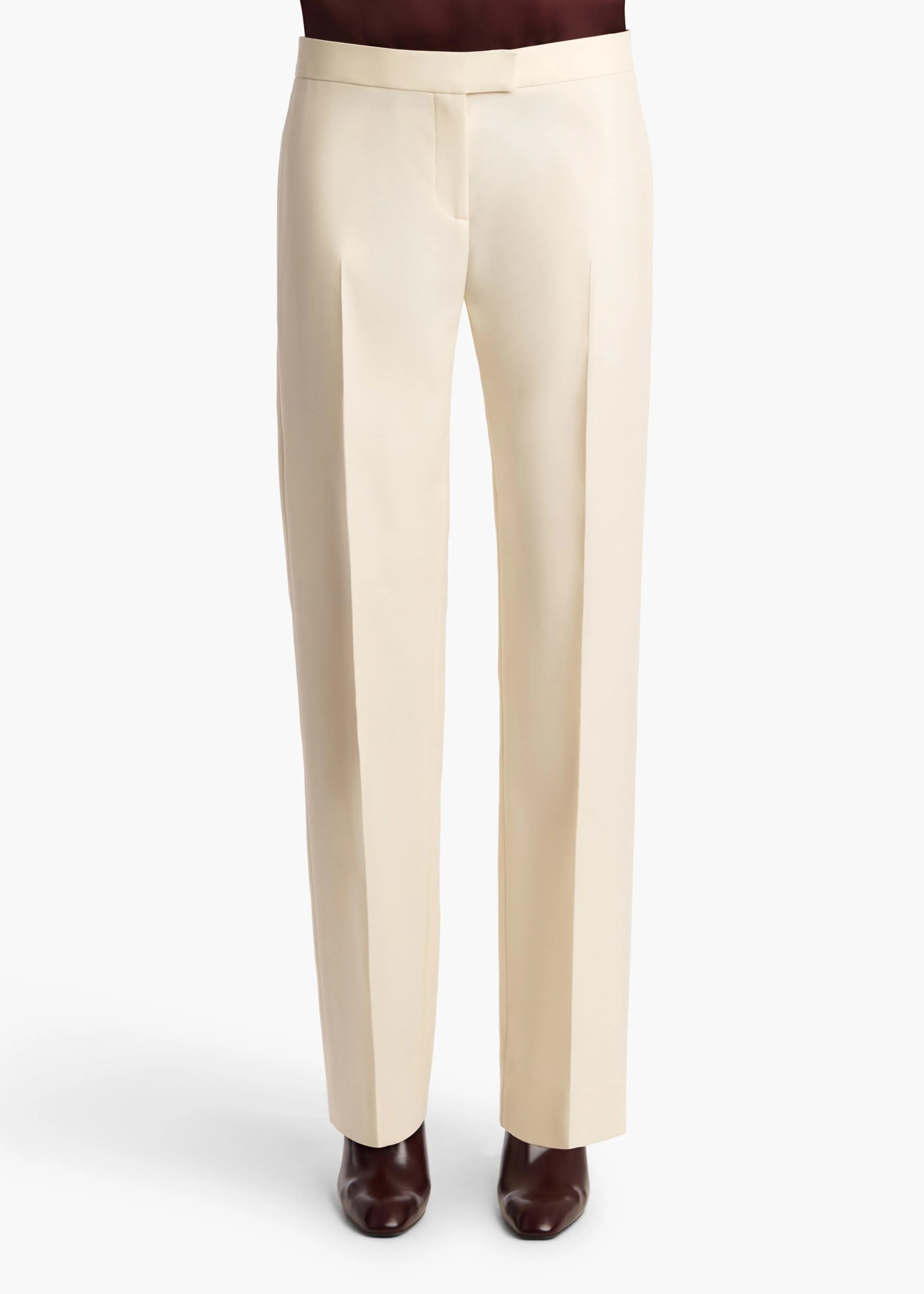 Khaite - Callen Pant in Cream - Image 3