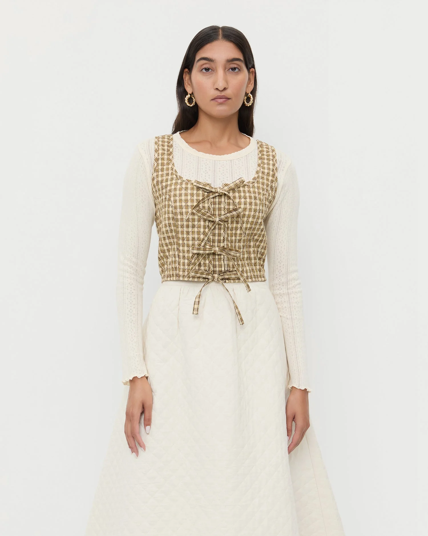 Loeffler Randall - Callista Tie - Front Vest