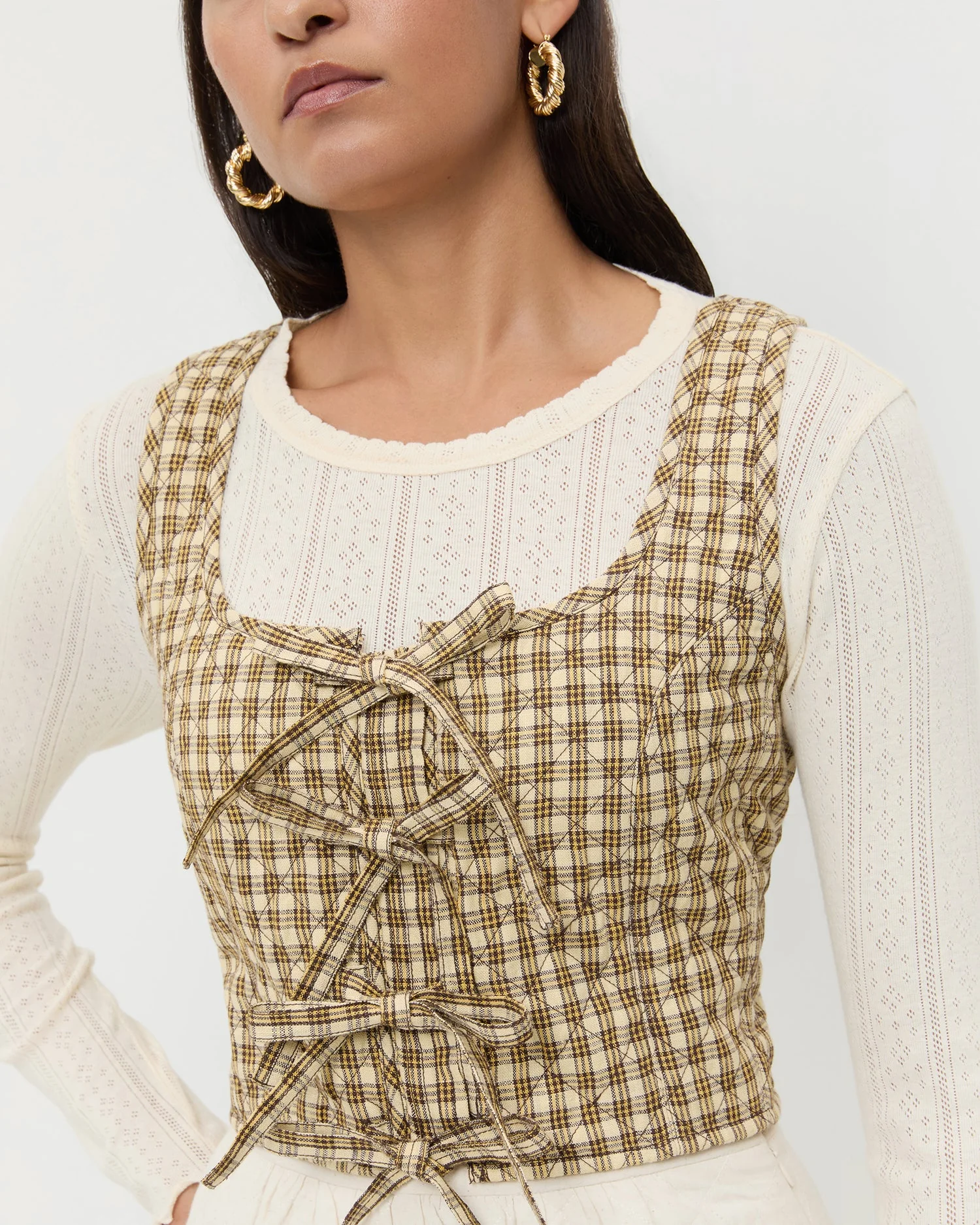 Loeffler Randall - Callista Tie - Front Vest - Image 4