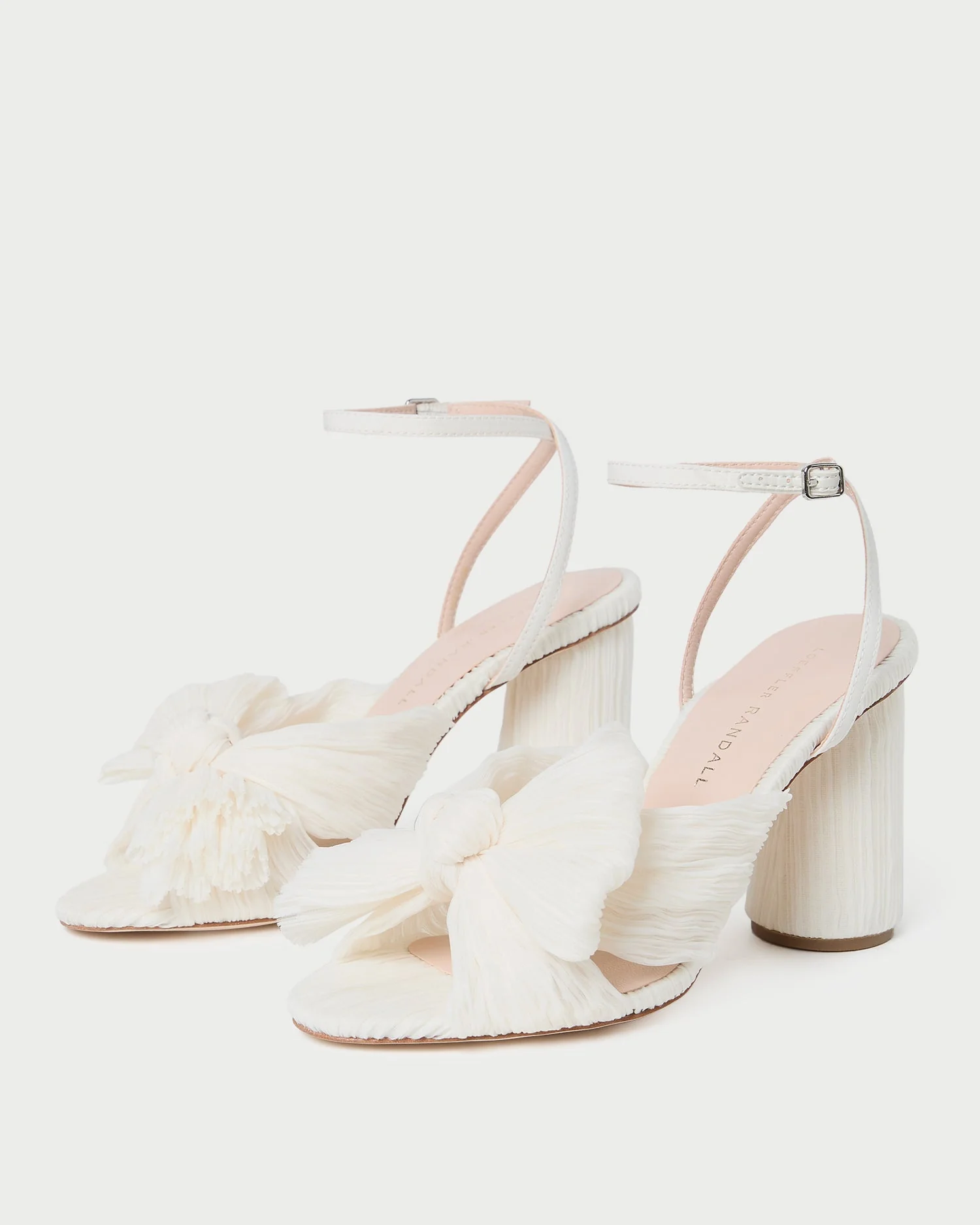 Loeffler Randall - Camellia Pearl Pleated Bow Heel - Image 4