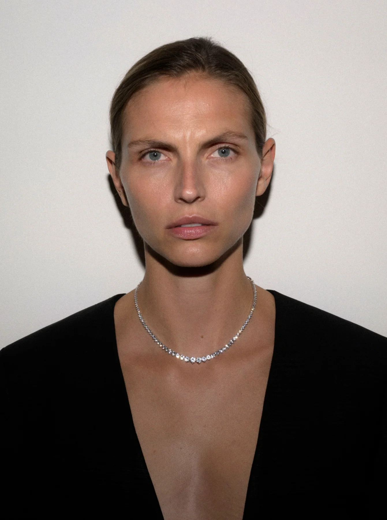 Dorsey - CAMPBELL RIVIÈRE NECKLACE IN LAB WHITE SAPPHIRE - Image 3