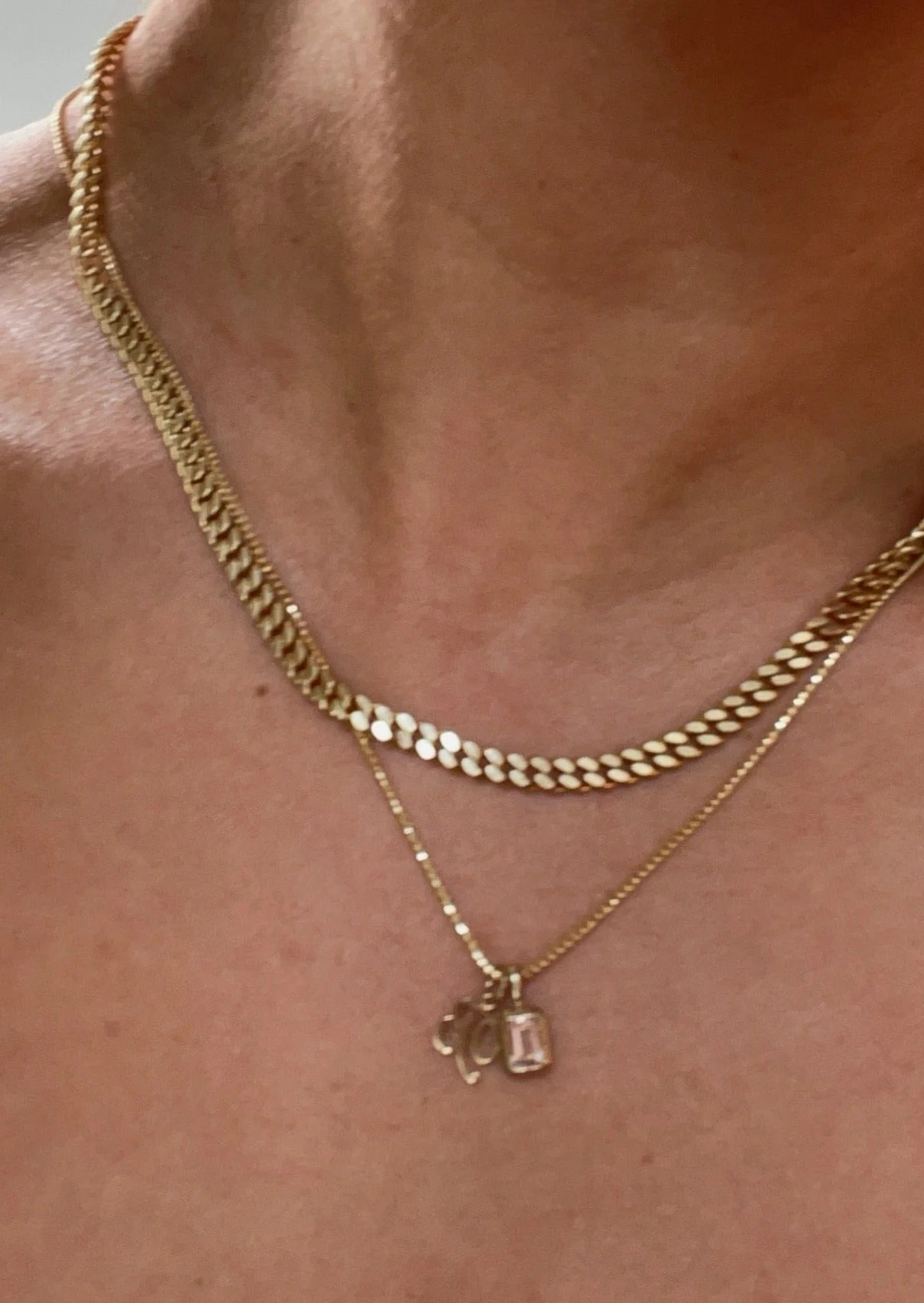Kinn - Capri Curb Chain Necklace - Image 6