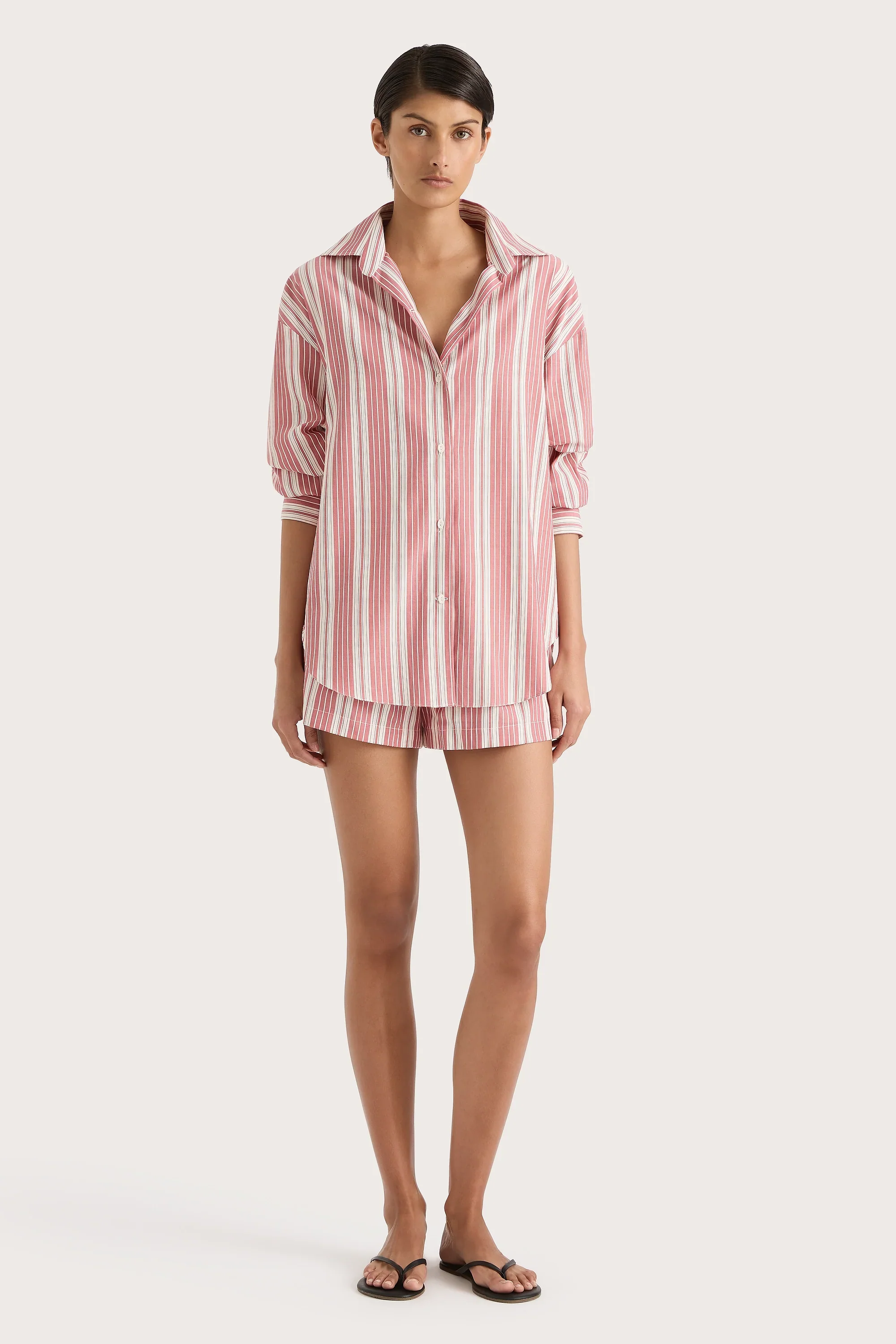 Faithfull - En Vau Shirt Cherry Stripe - Final Sale