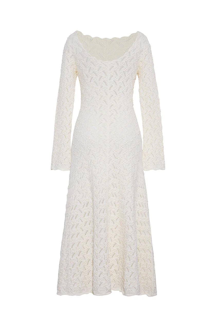 Cara Cara - Avril Pointelle Dress - Image 3