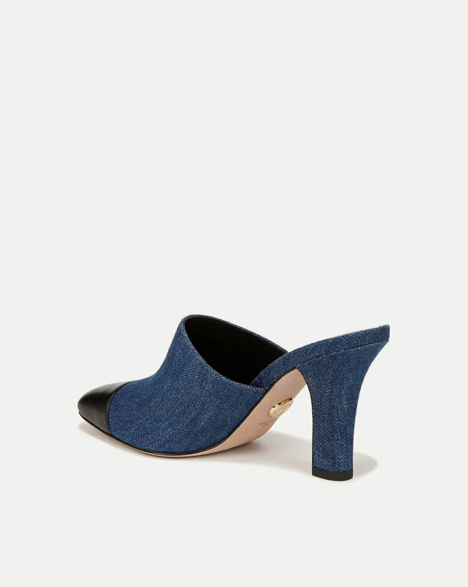 Veronica Beard - Carlotta Denim Mixed - Media Heel - Image 4