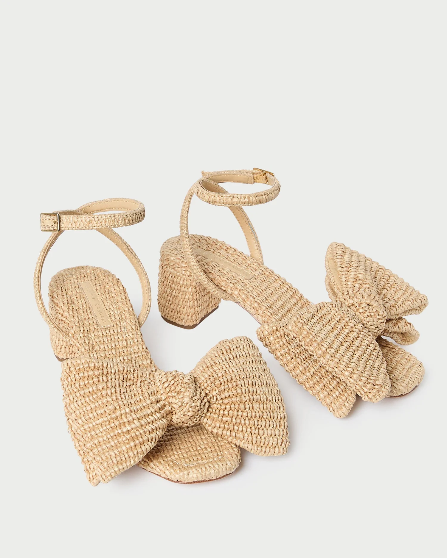 Loeffler Randall - Carmen Natural Bow Sandal - Image 4