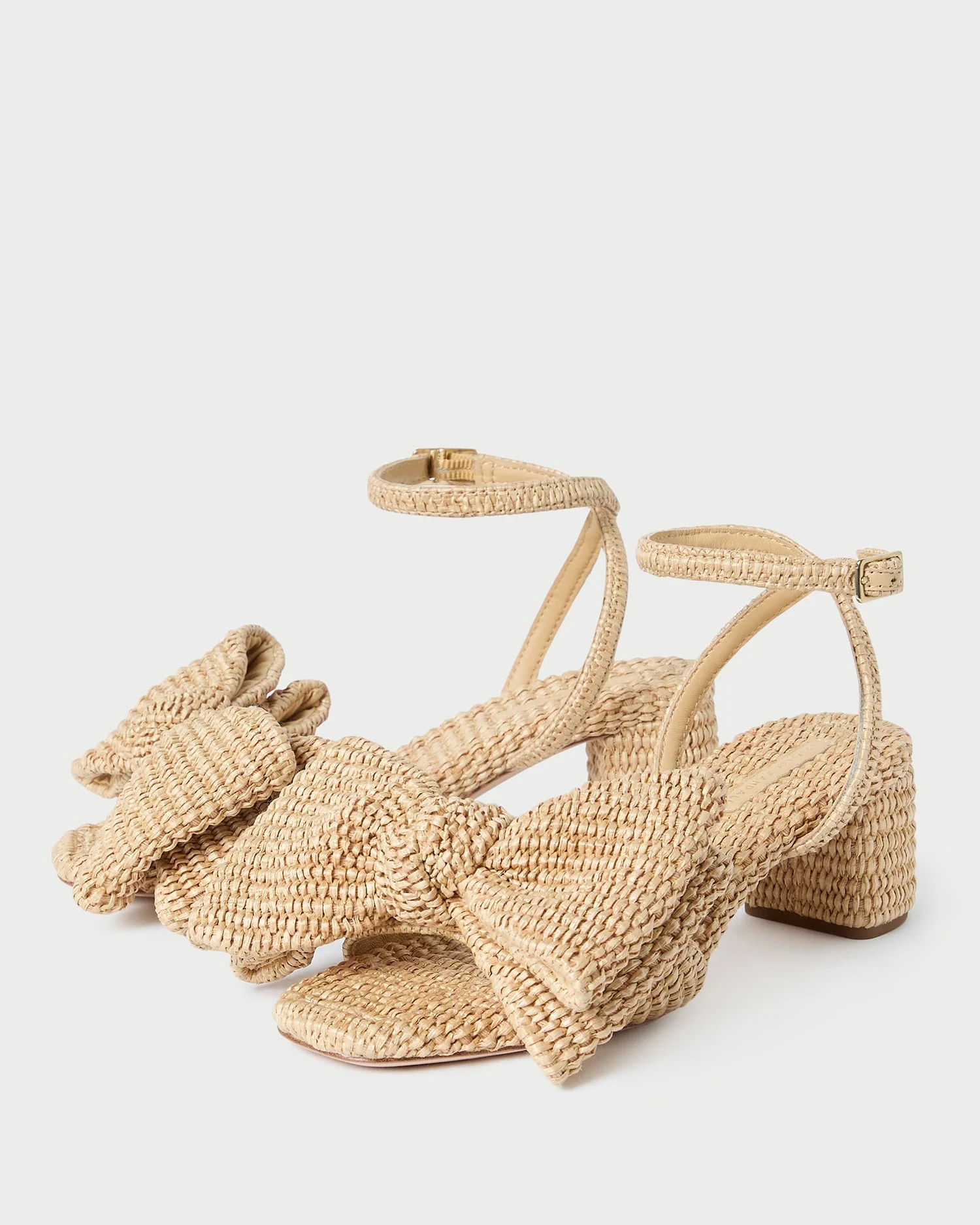 Loeffler Randall - Carmen Natural Bow Sandal - Image 5