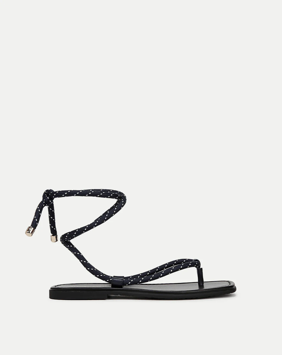 Veronica Beard - Carmina Cord Wrap Sandal - Image 6