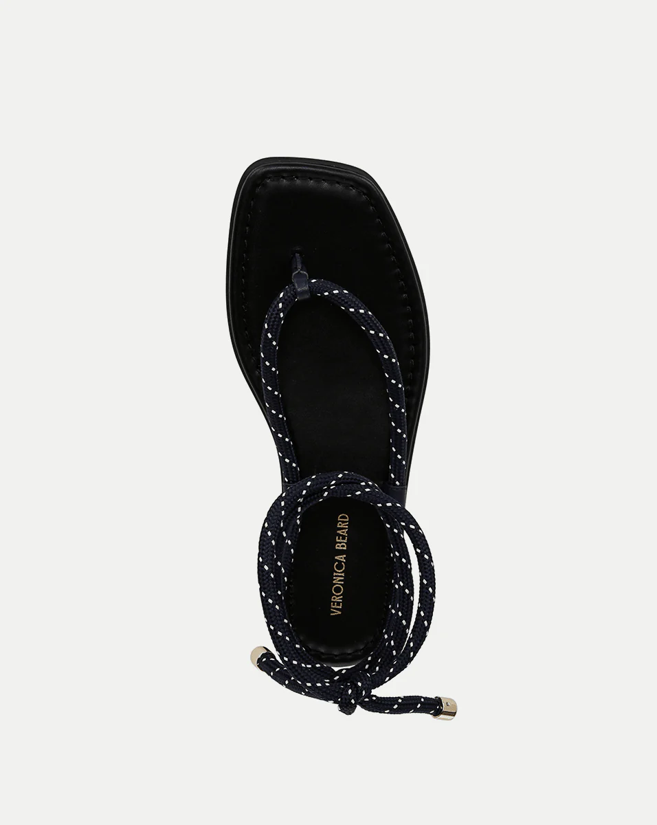 Veronica Beard - Carmina Cord Wrap Sandal - Image 9