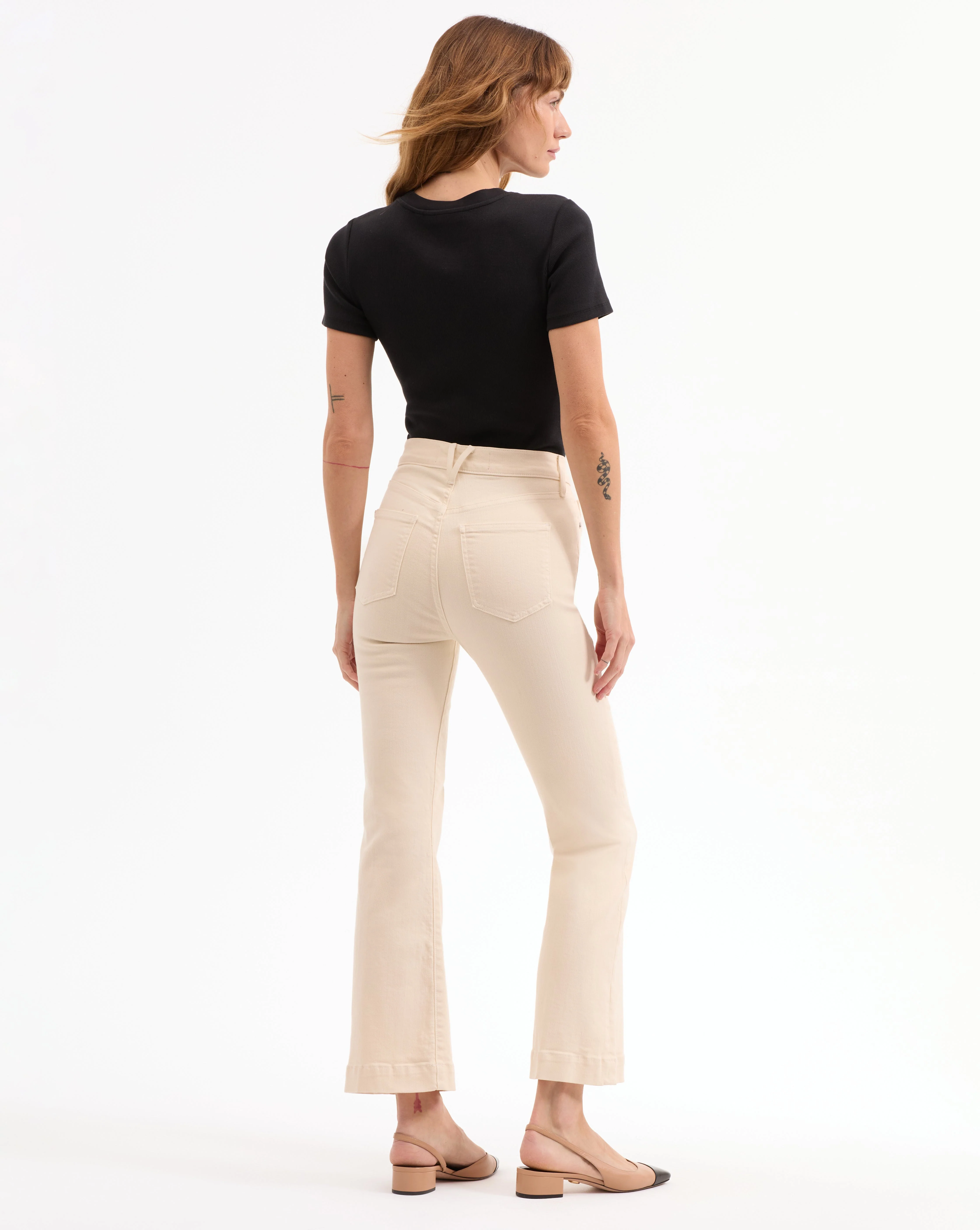 Veronica Beard - Carson Kick - Flare Jean - Image 5