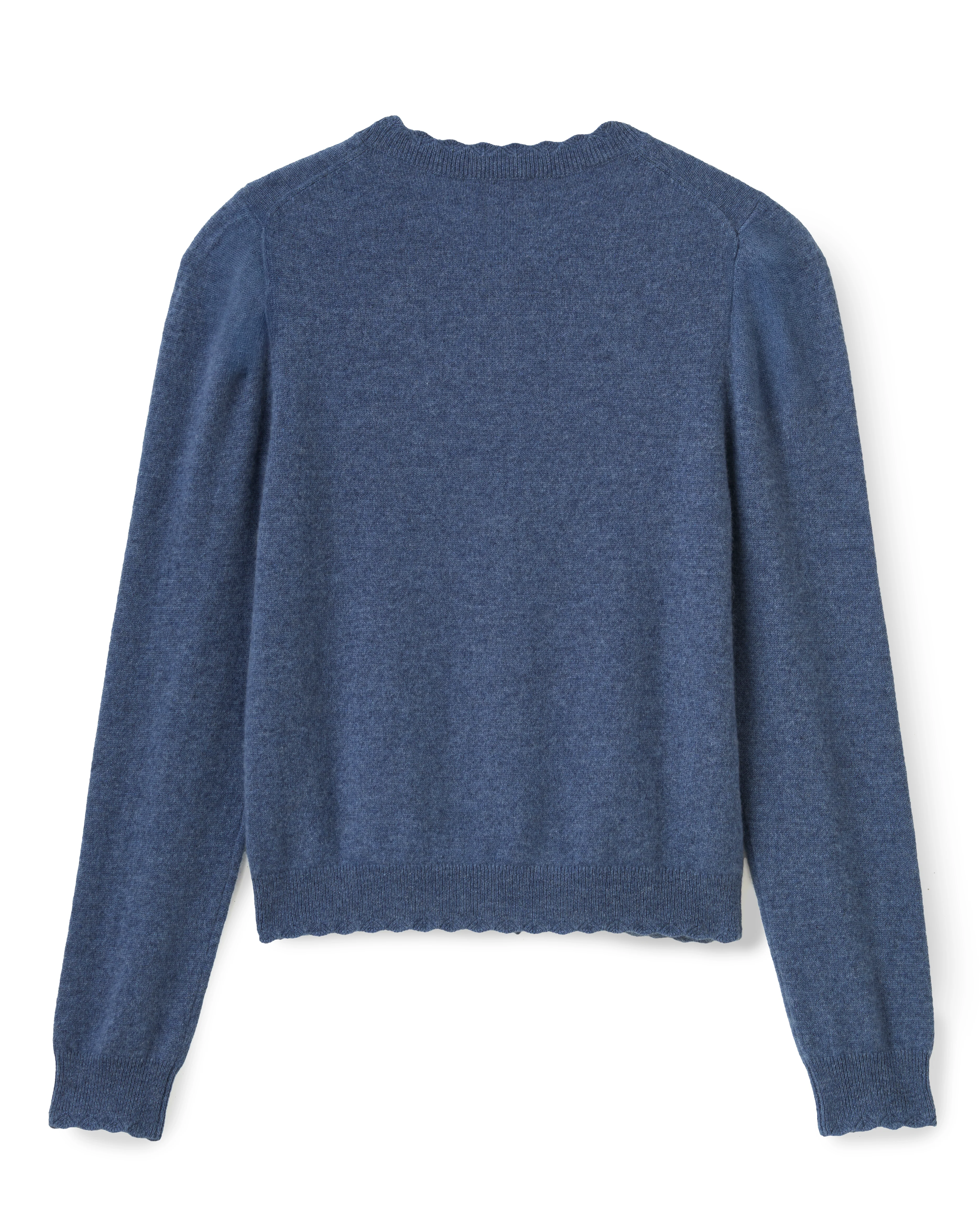 Cartolina - Lucy Ls Cardigan - Gallery Blue - Image 6