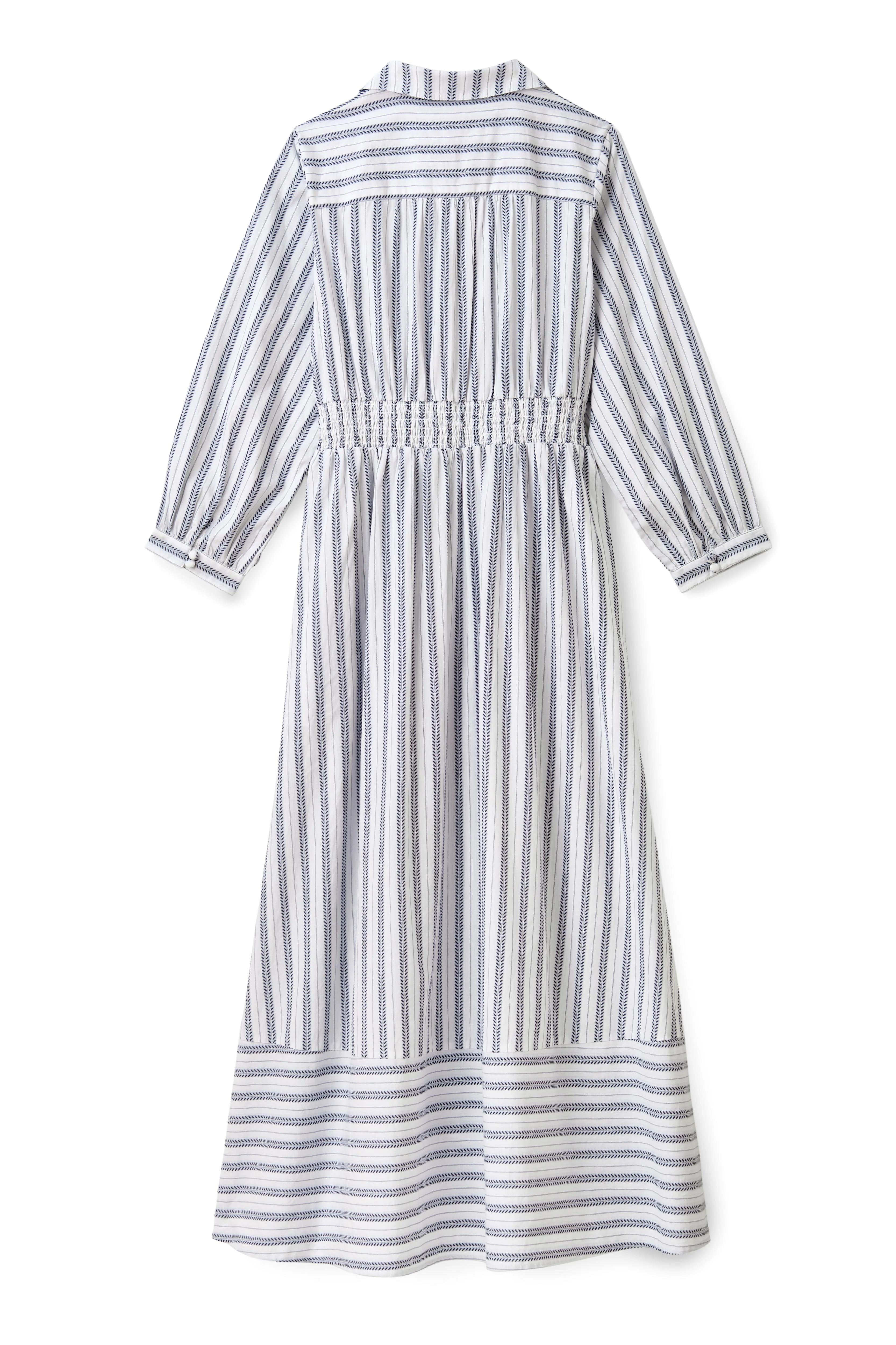 Cartolina - Seraphina Dress - Coastal Indigo Stripe - Image 8