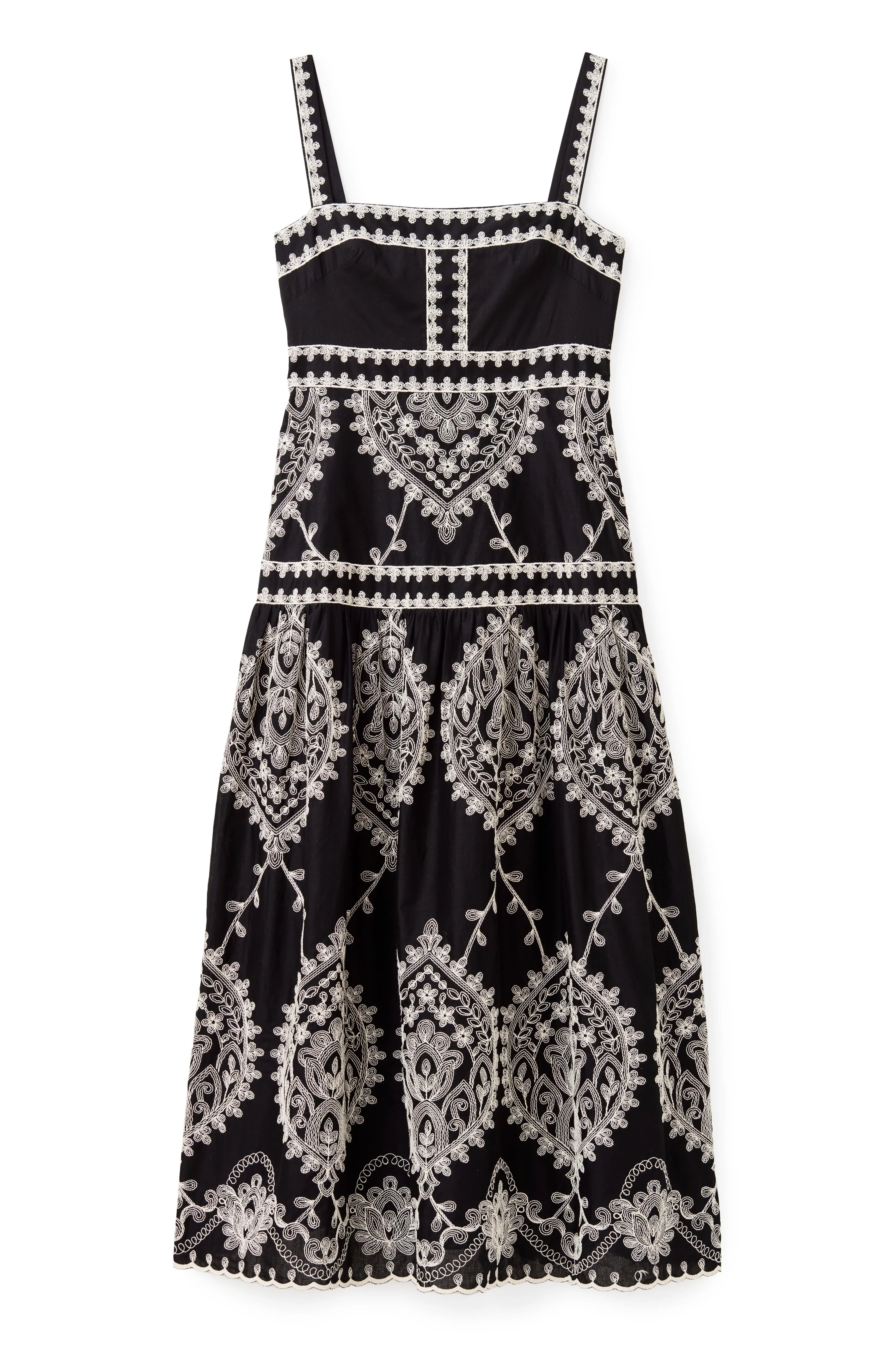 Cartolina - SP26 Adair Midi Dress - Noir