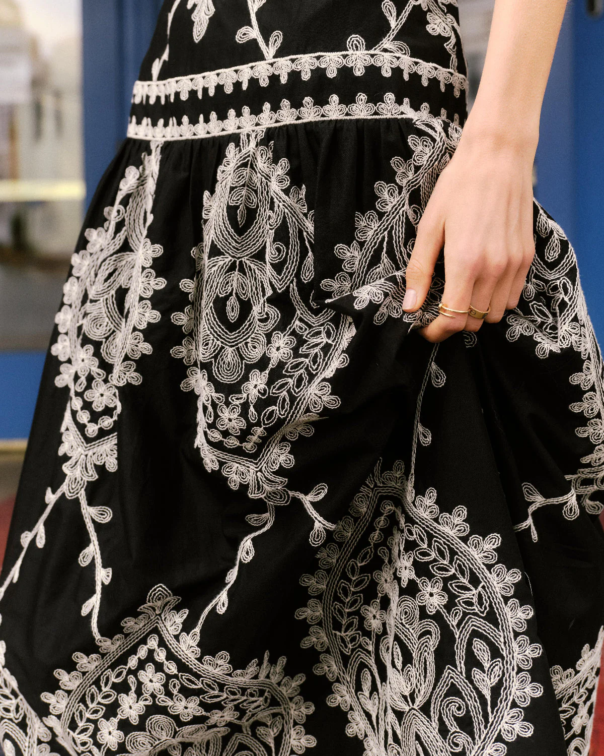Cartolina - SP26 Adair Midi Dress - Noir - Image 5