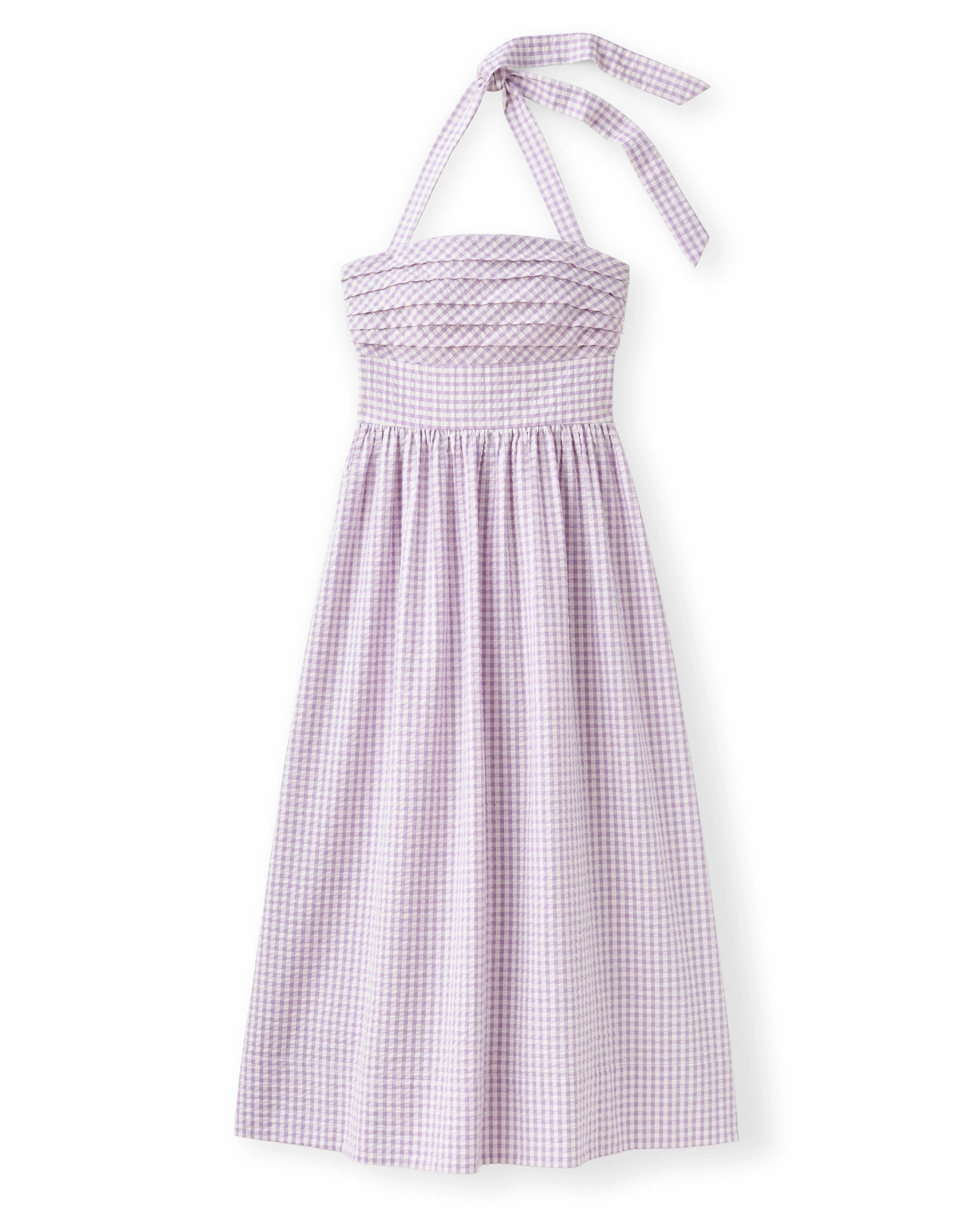 Cartolina - SP26 Chalmers Halter Midi Dress - Wisteria