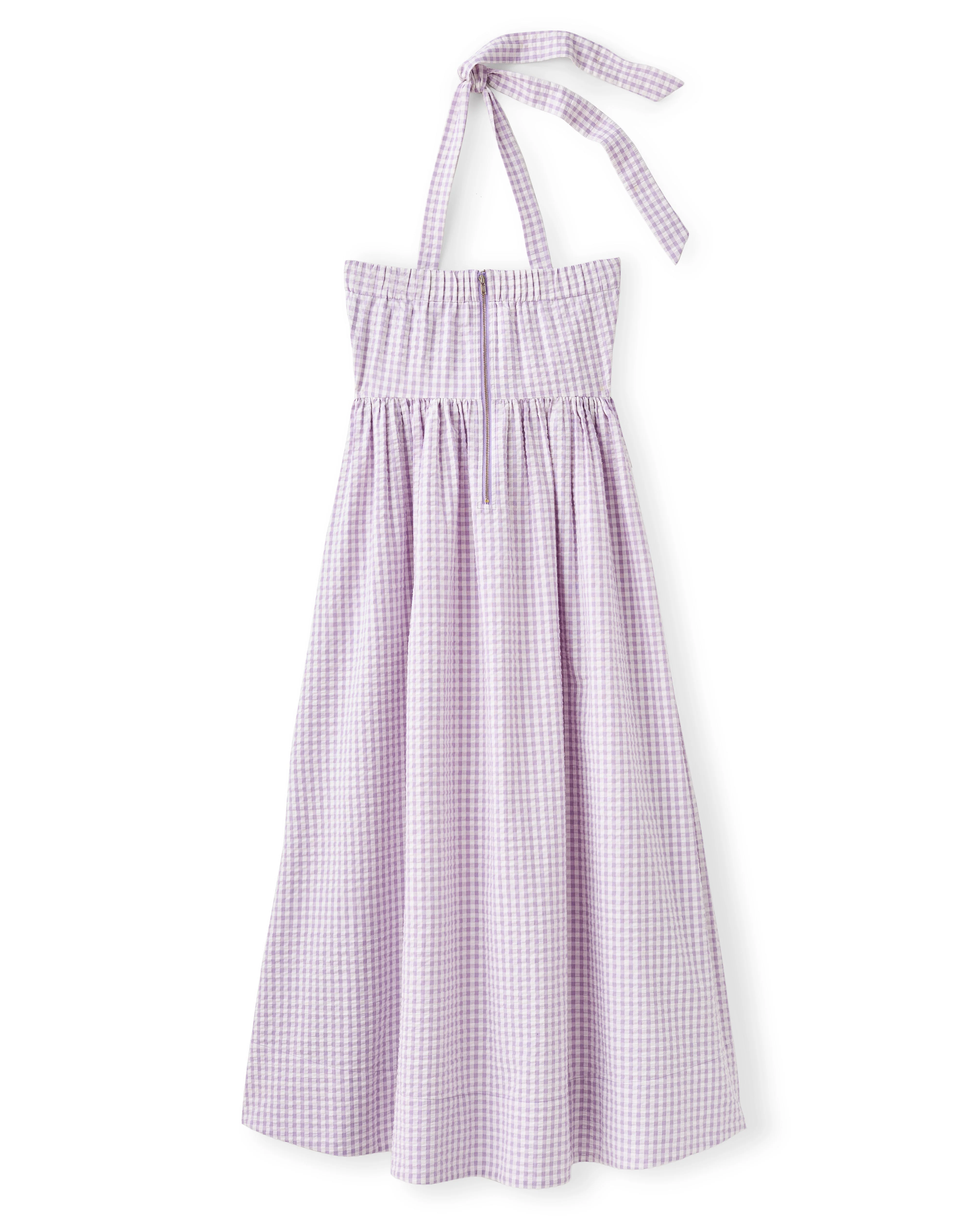 Cartolina - SP26 Chalmers Halter Midi Dress - Wisteria - Image 4
