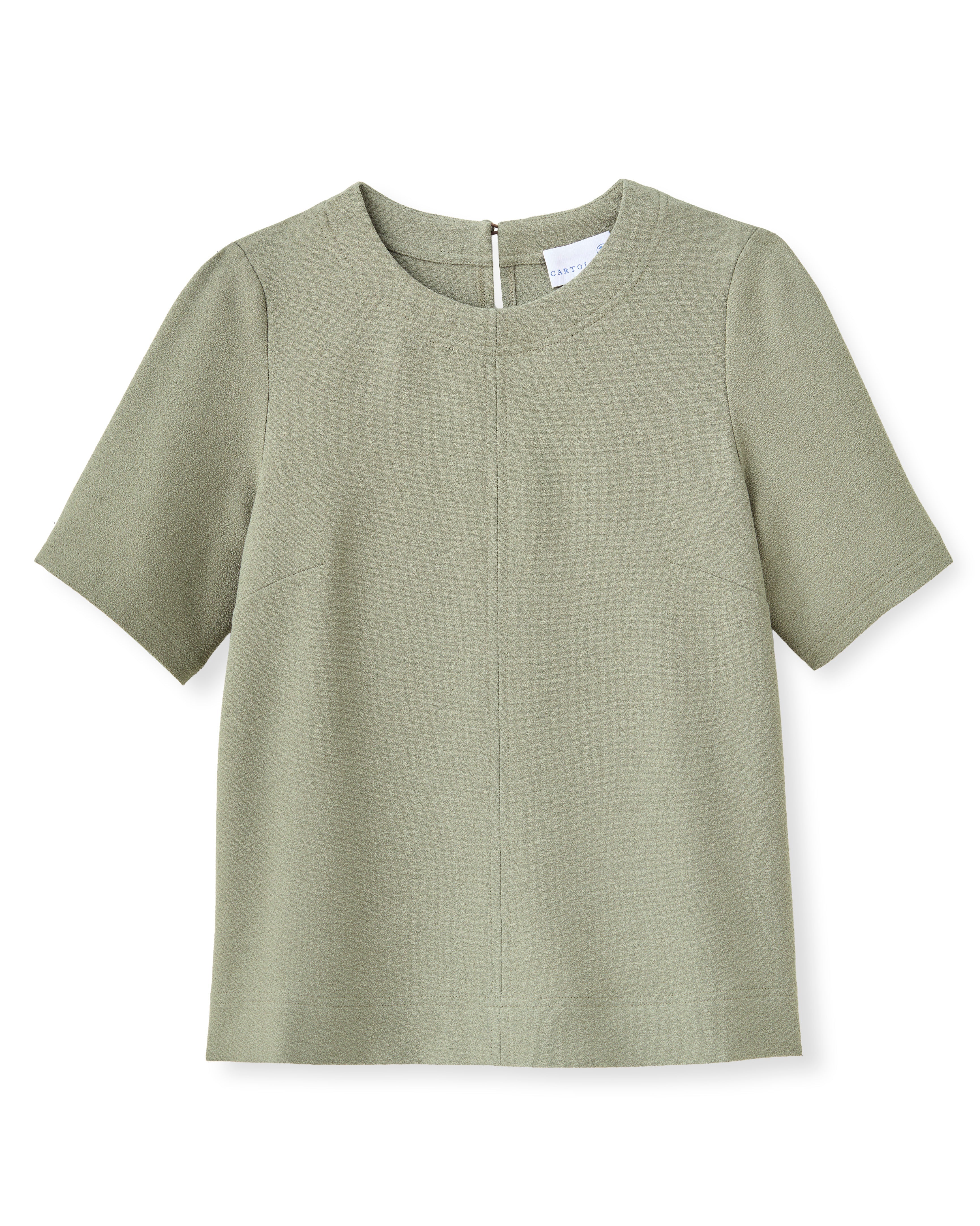 Cartolina - SP26 Chloe Top - Moss