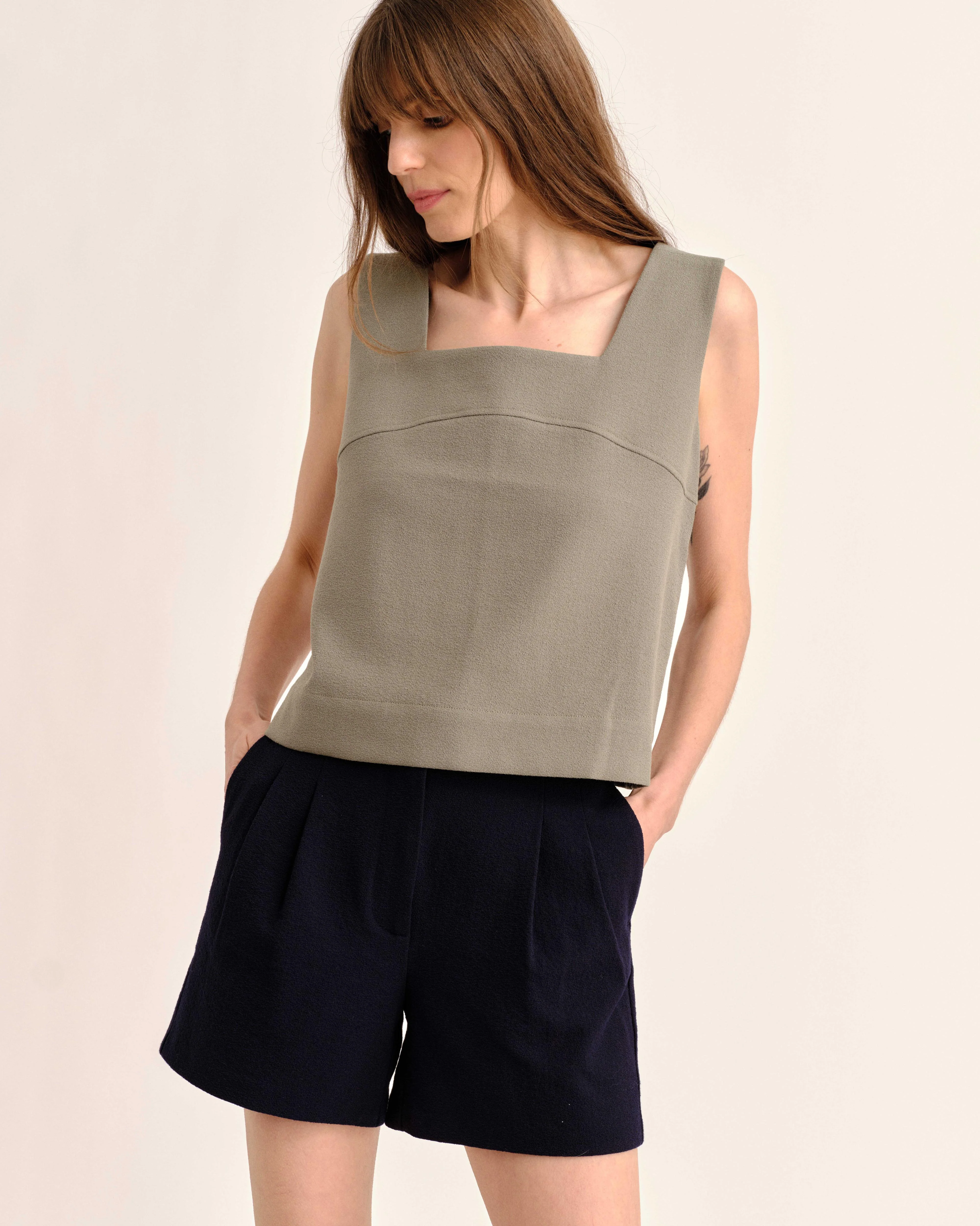 Cartolina - SP26 Frankie Short - Dark Navy - Image 2