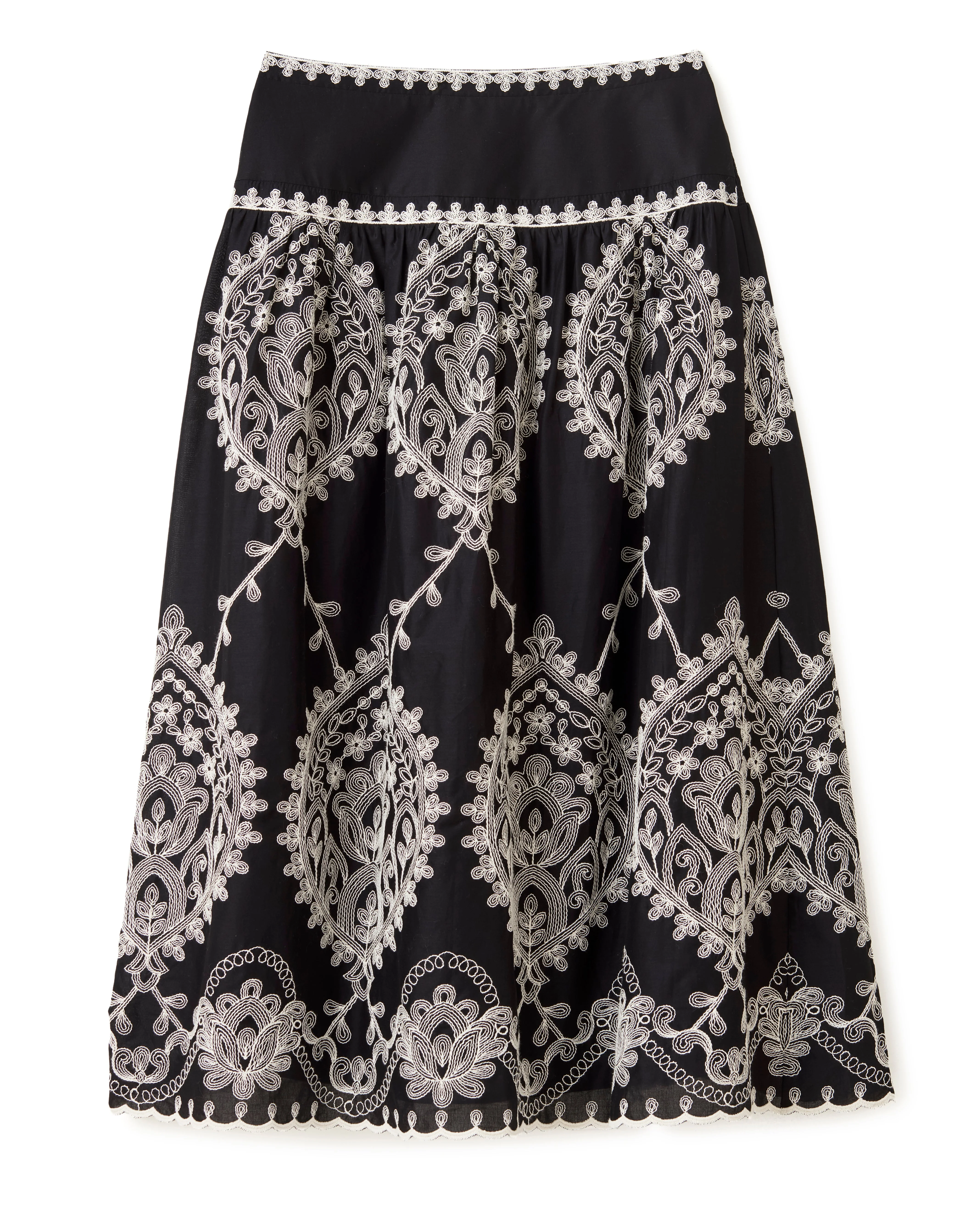 Cartolina - SP26 Georgia Midi Skirt - Noir