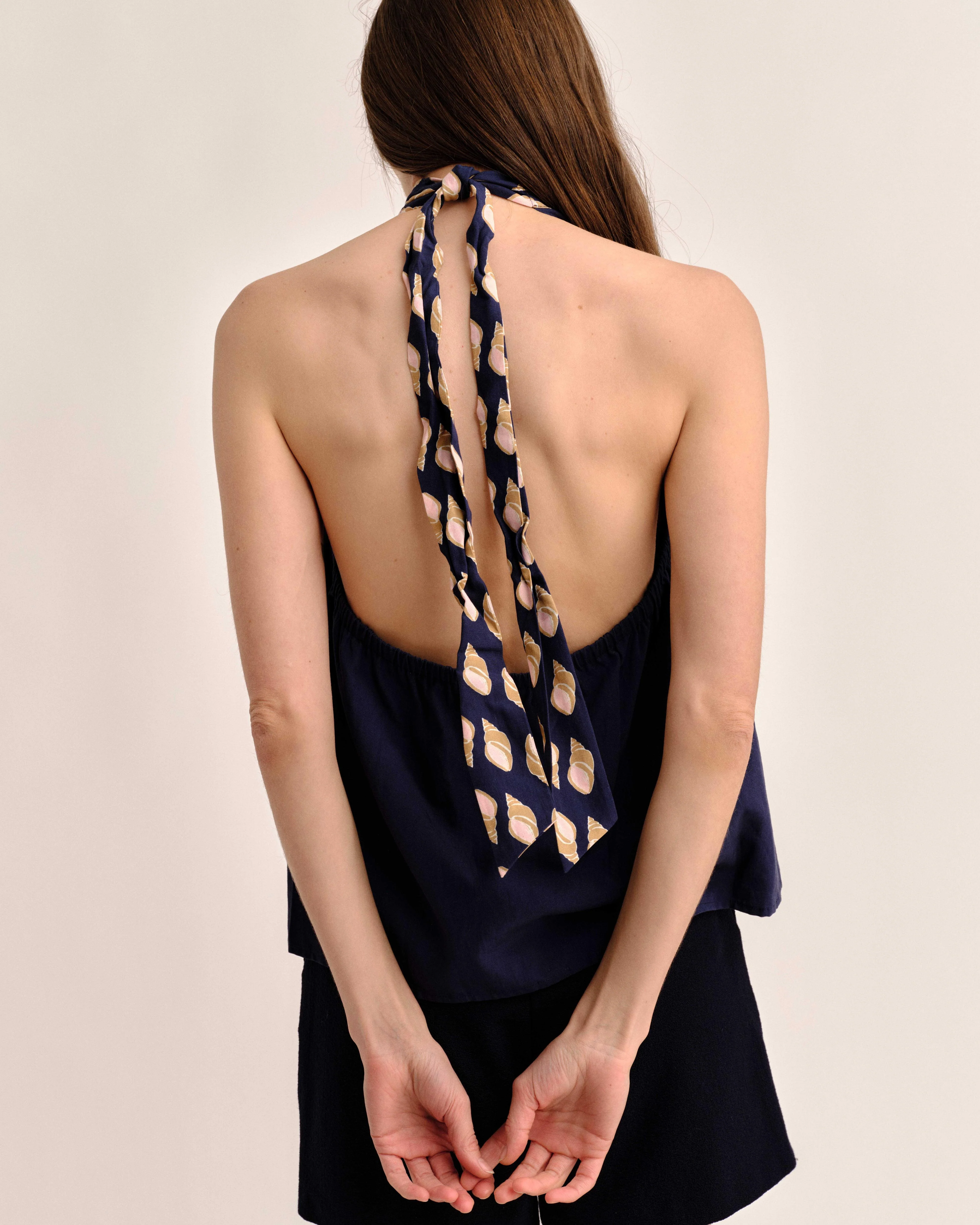 Cartolina - SP26 Legare Halter Top - Mariner's Bloom - Image 4