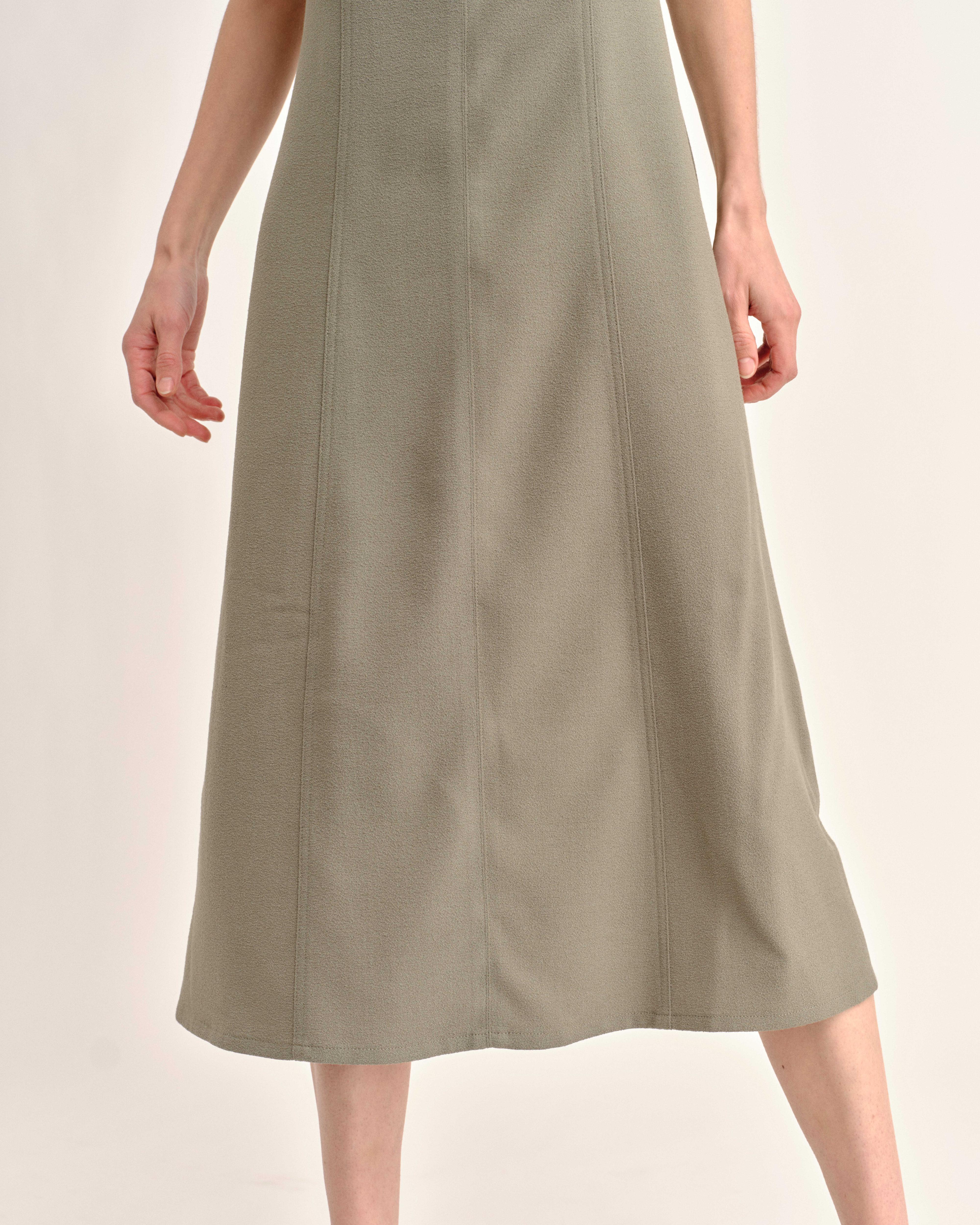 Cartolina - SP26 Rain Midi Dress - Moss - Image 5