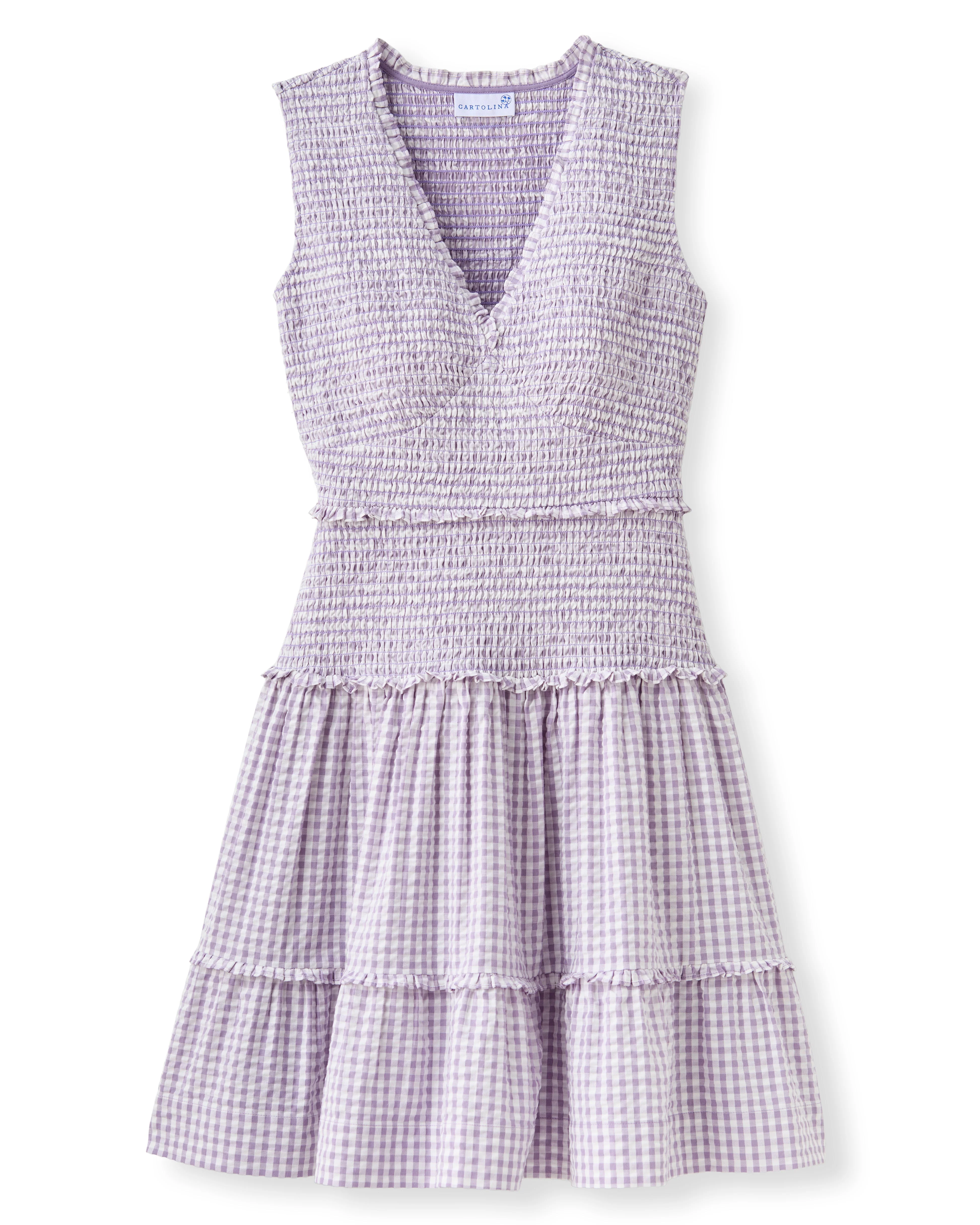 Cartolina - SP26 Rhett Mini Dress - Wisteria