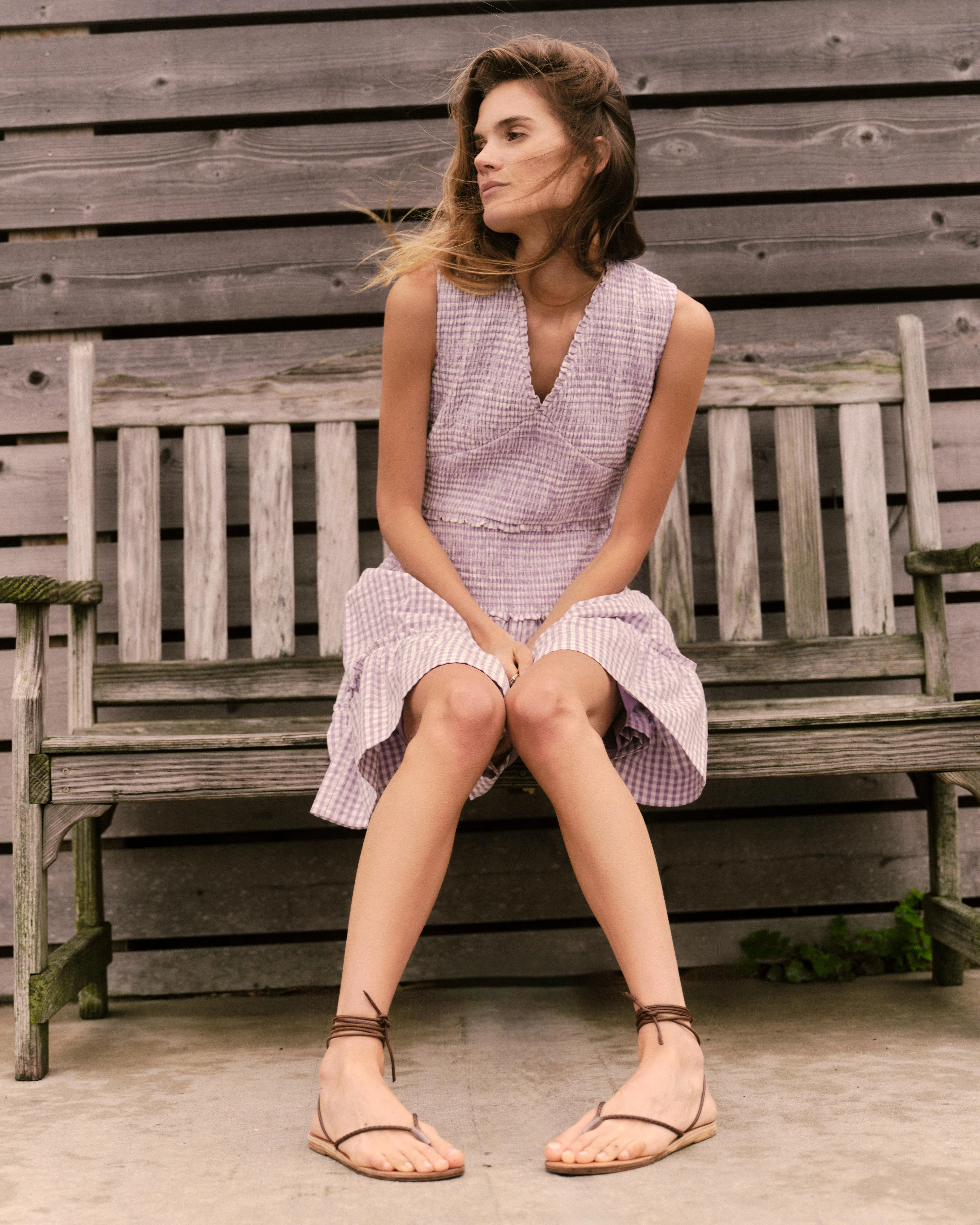 Cartolina - SP26 Rhett Mini Dress - Wisteria - Image 3