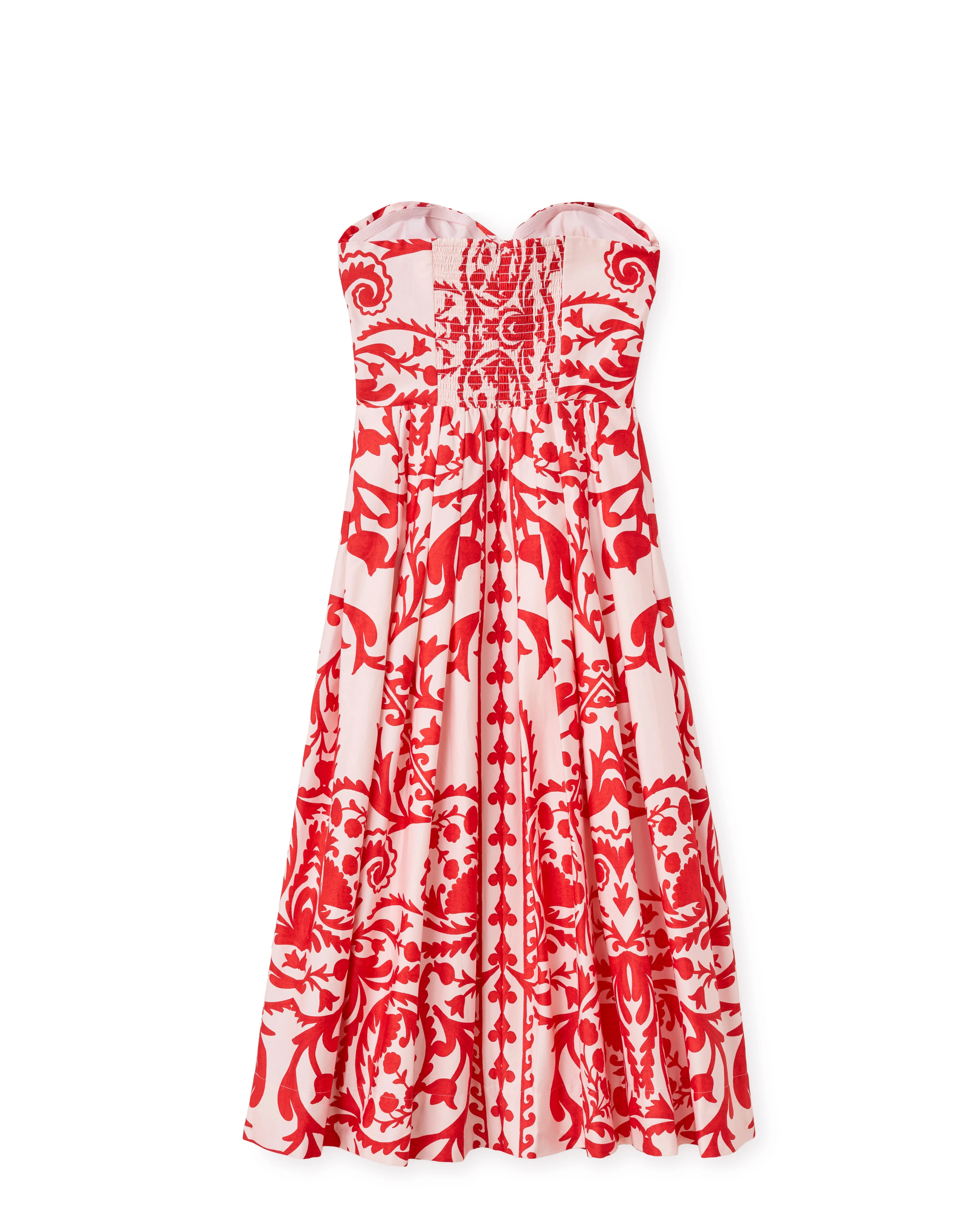 Cartolina - SU26 Ingrid Dress - Faraway Print - Poppy - Image 6