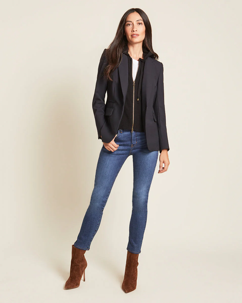 Veronica Beard - Cashmere Hoodie Dickey With Cuffs - Image 4