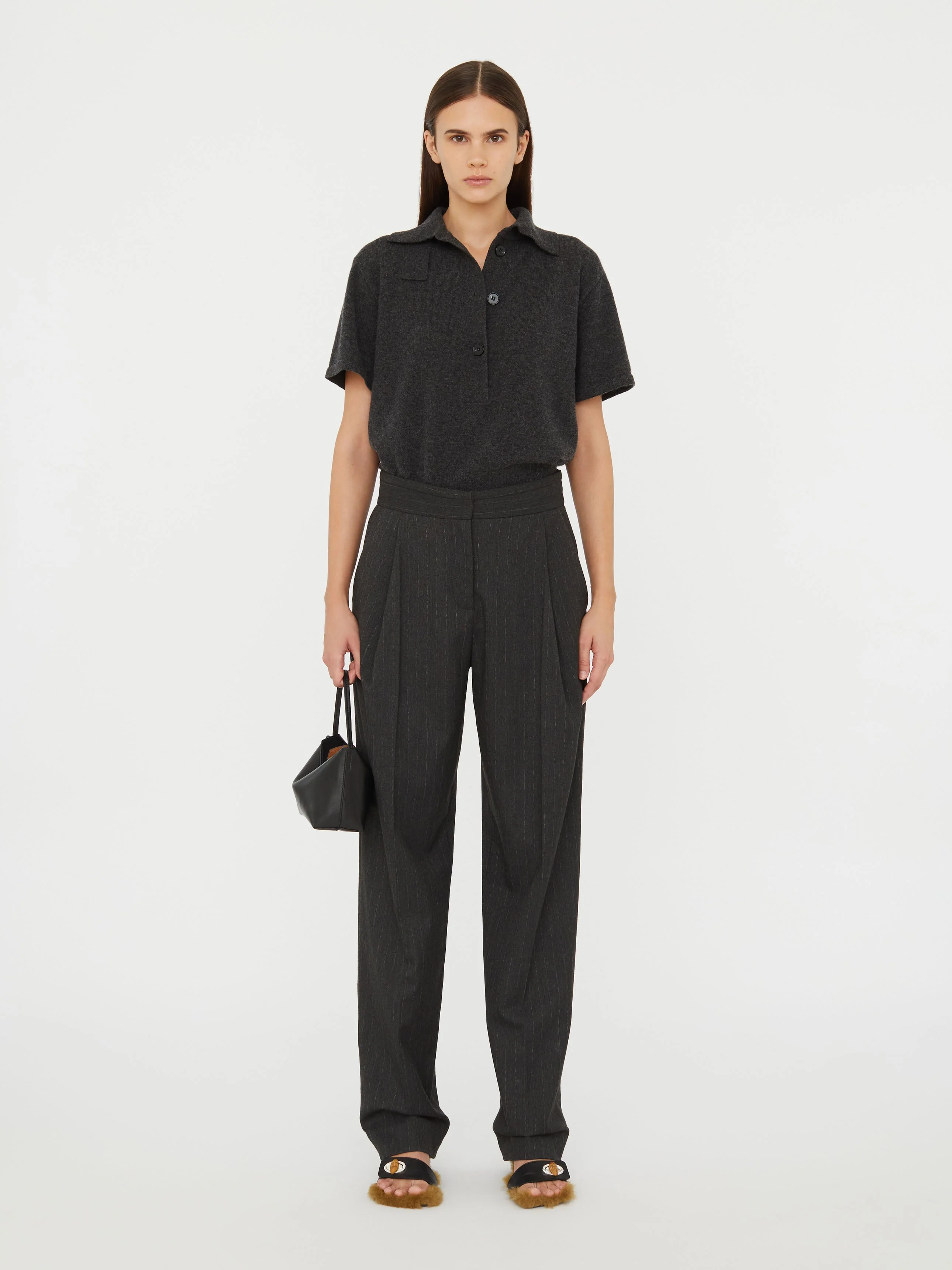 Christopher Esber - Cashmere Knit Polo - Image 2