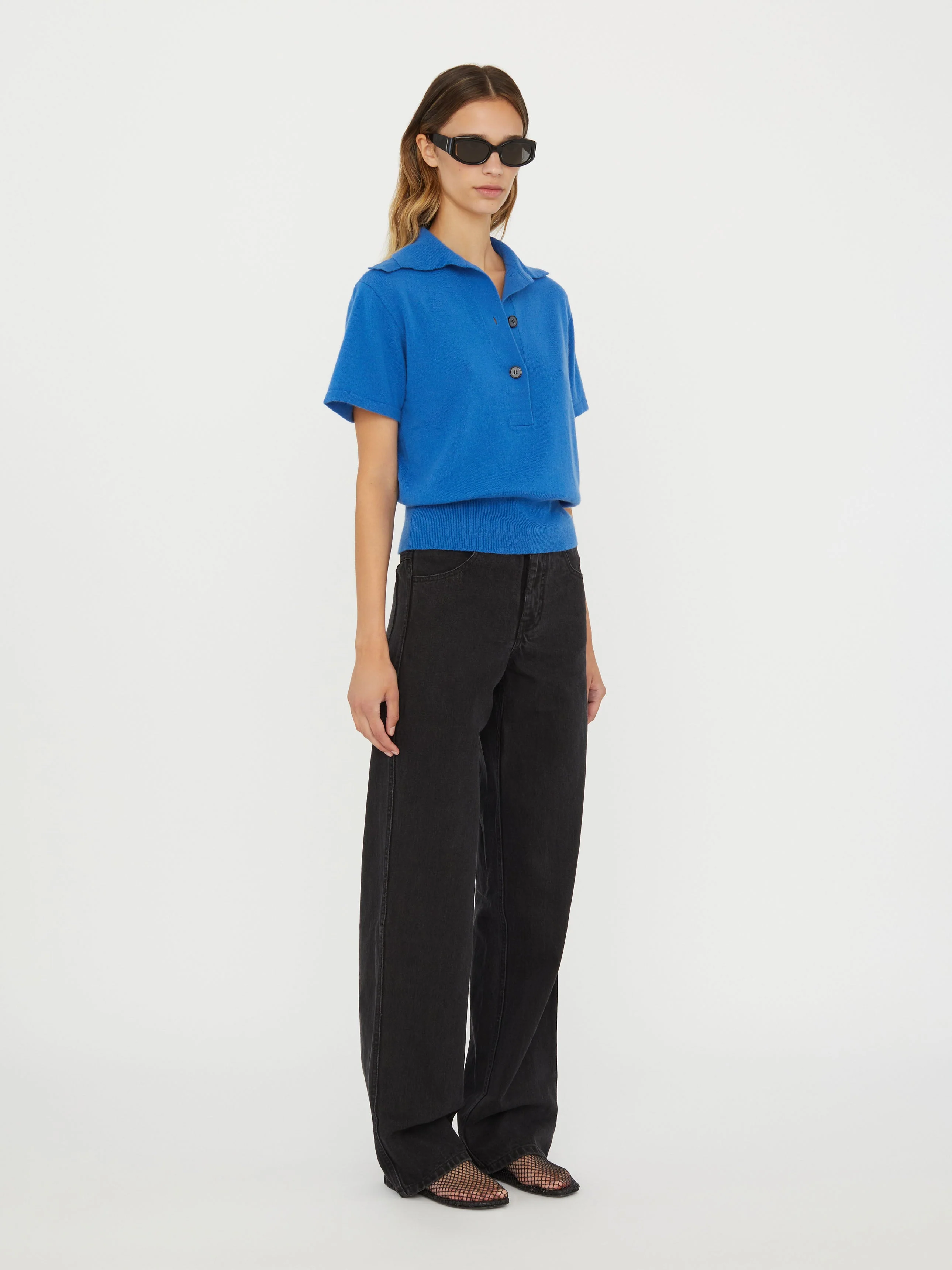 Christopher Esber - Cashmere Knit Polo - Image 3