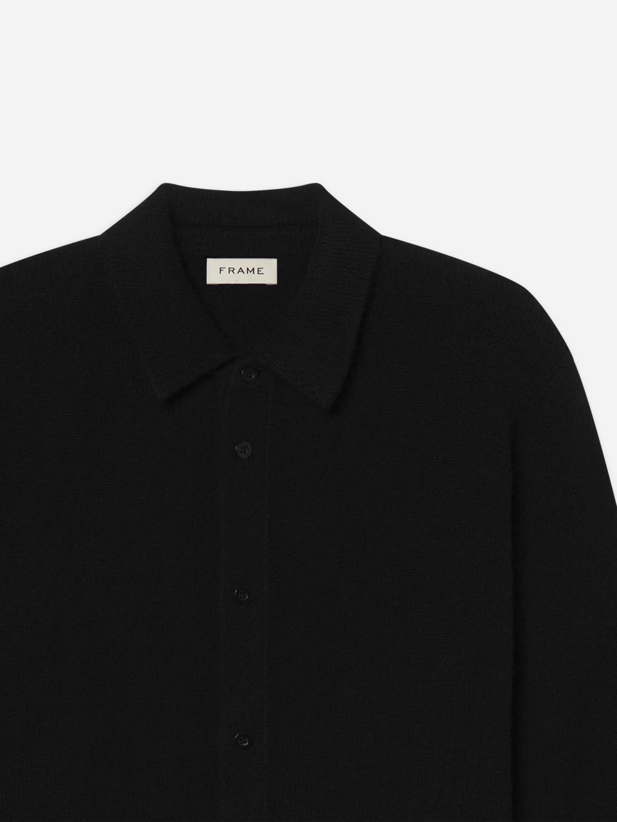 FRAME - Cashmere Shirt Sweater - Image 2