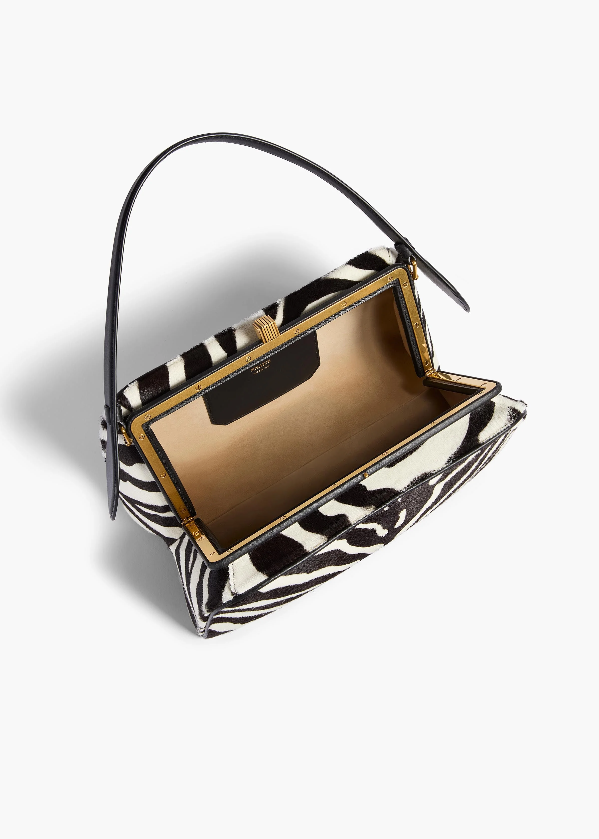 Khaite - Cate Bag in Zebra Print Haircalf - Image 10
