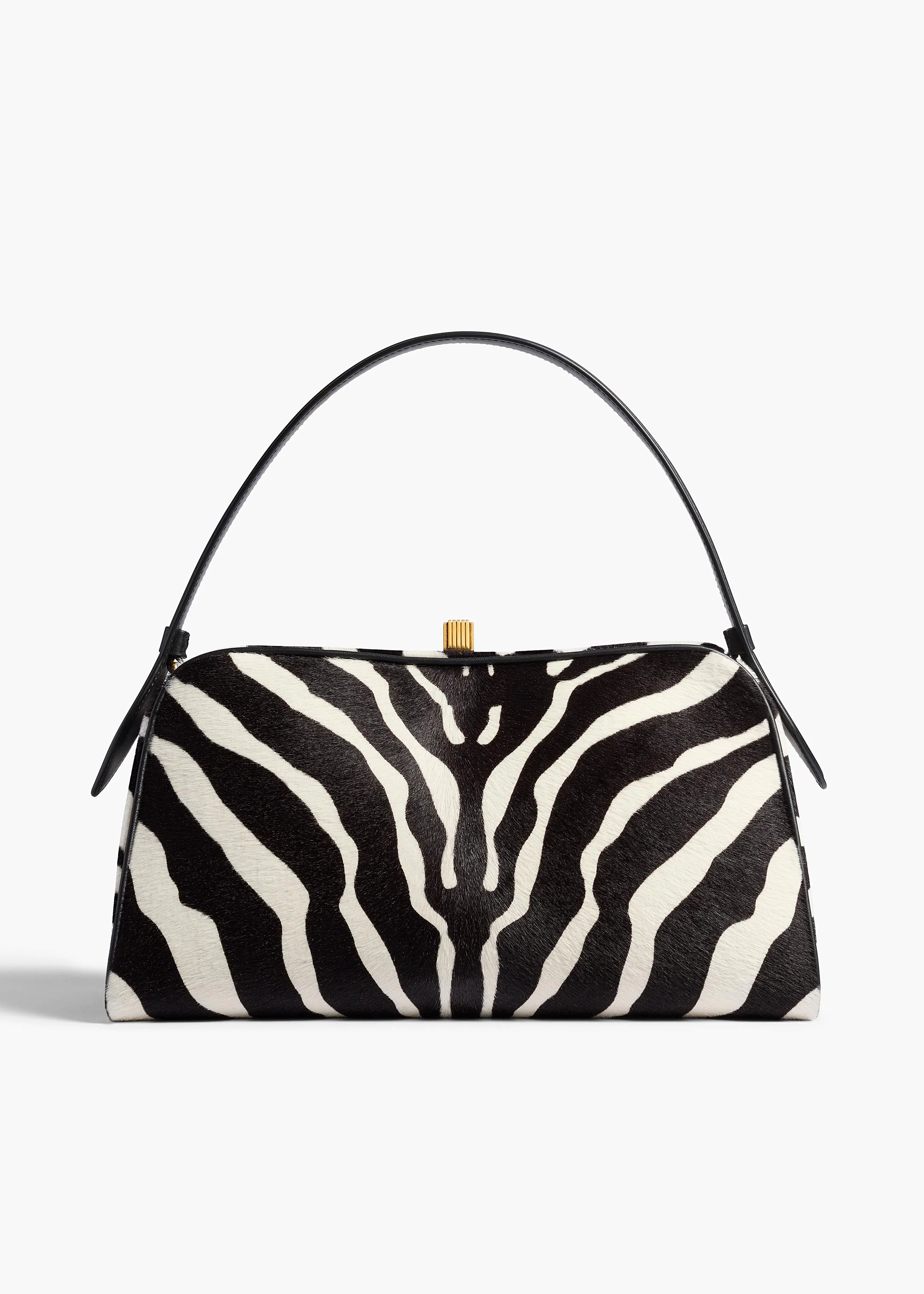 Khaite - Cate Bag in Zebra Print Haircalf - Image 7