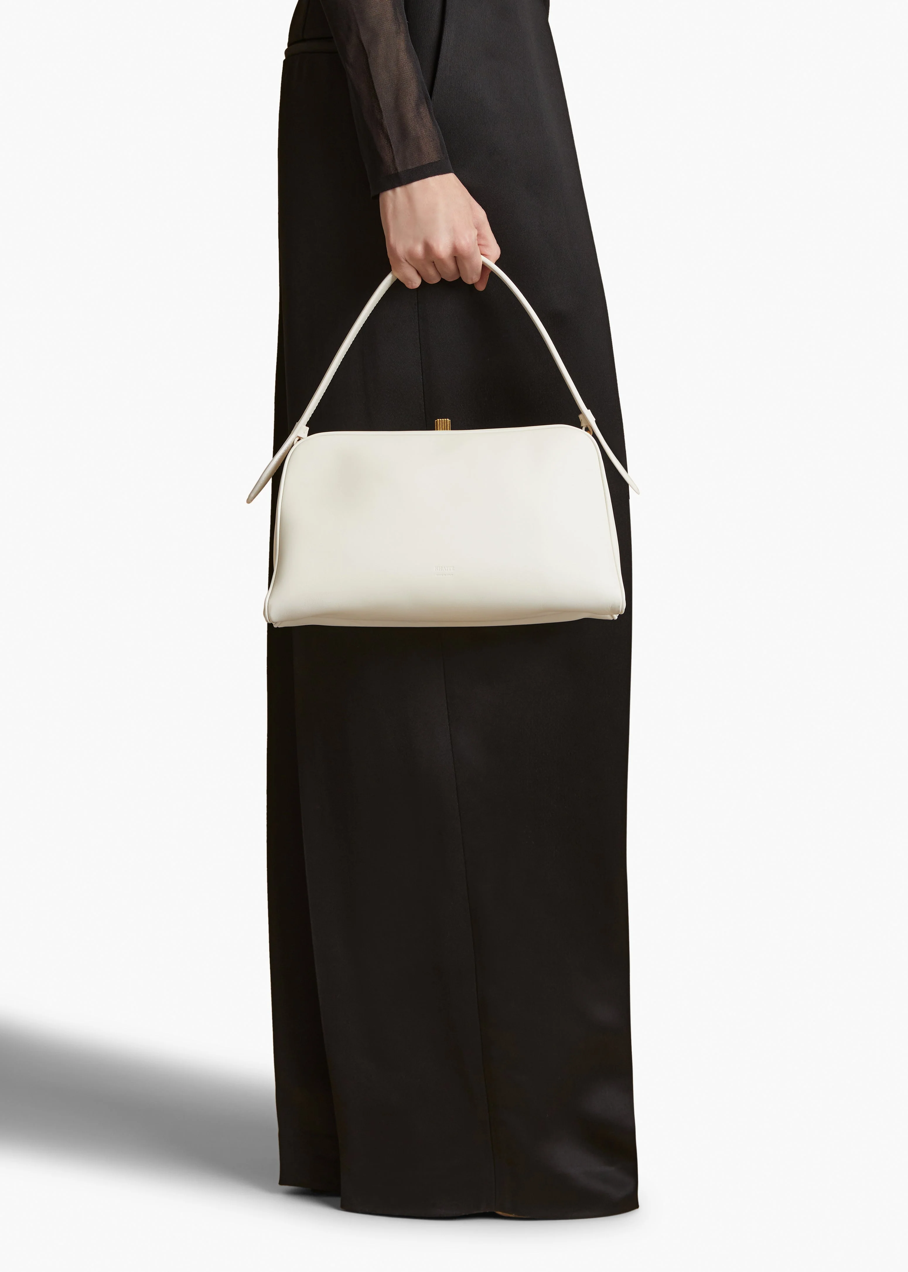 Khaite - Cate Bag in Cream Leather - Image 5