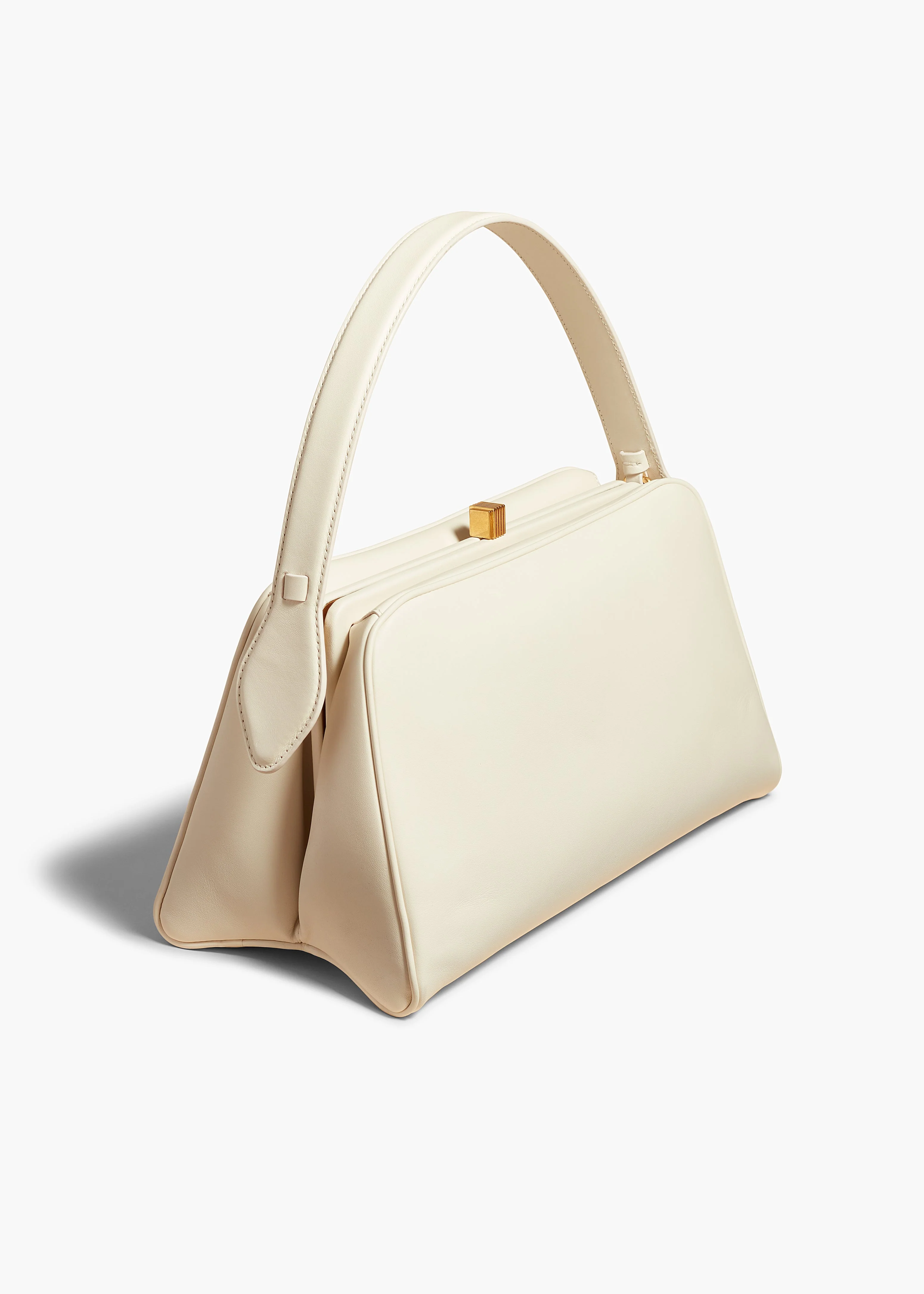 Khaite - Cate Bag in Cream Leather - Image 8