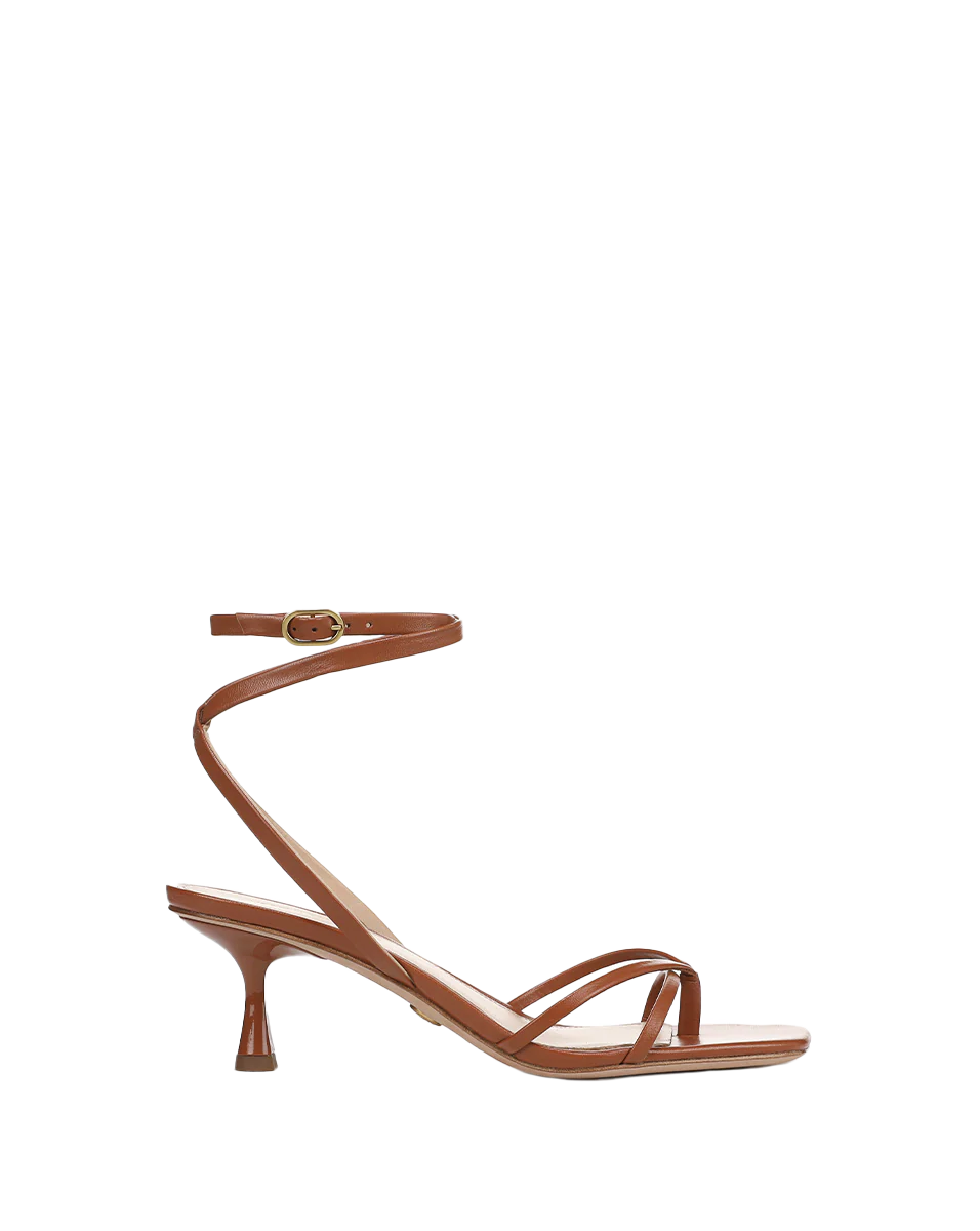 Veronica Beard - Caterina Leather Ankle - Wrap Sandal - Image 10