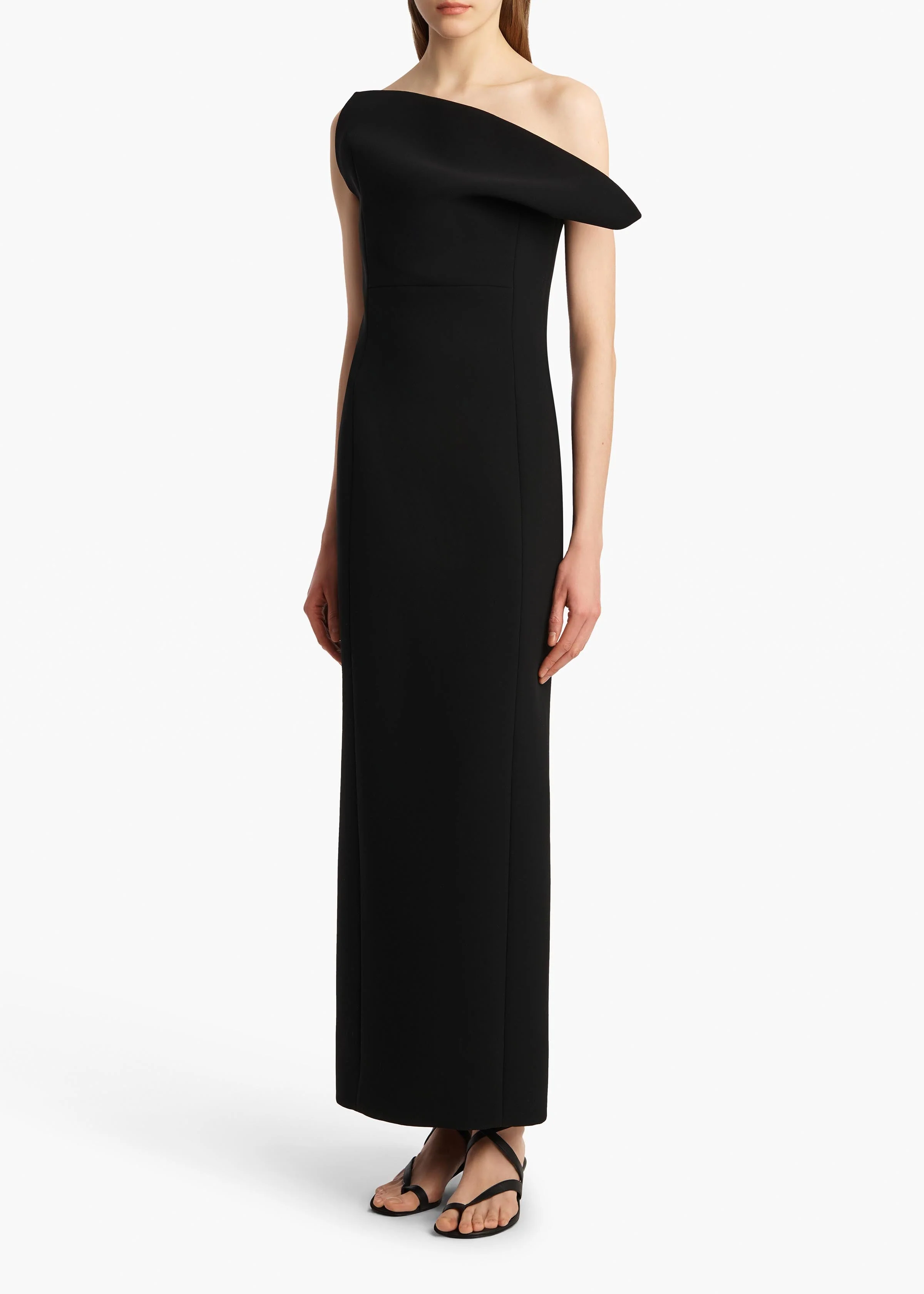 Khaite - Cato Dress in Black - Image 2