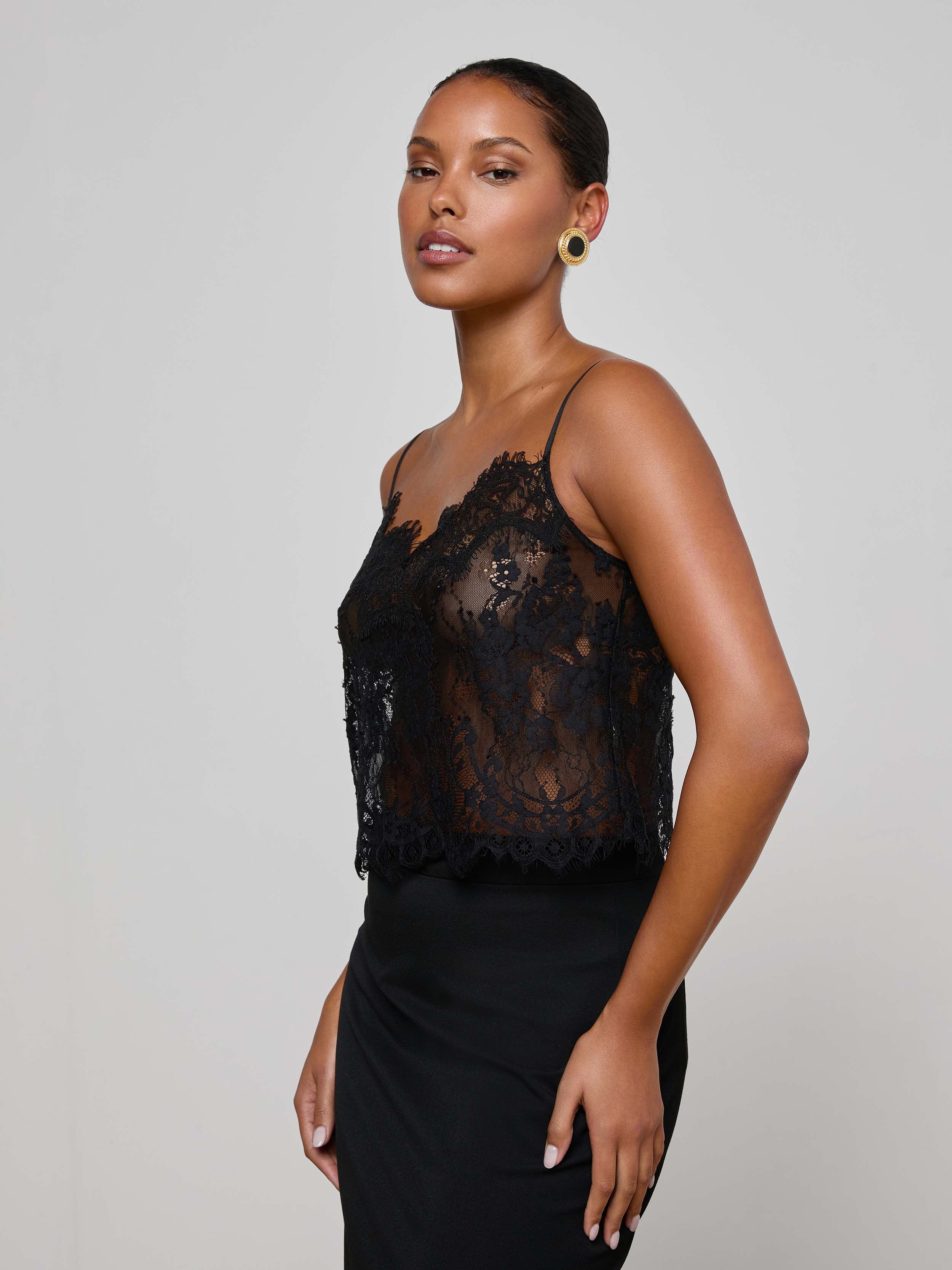 L'AGENCE - Caylee Lace Camisole - Image 8