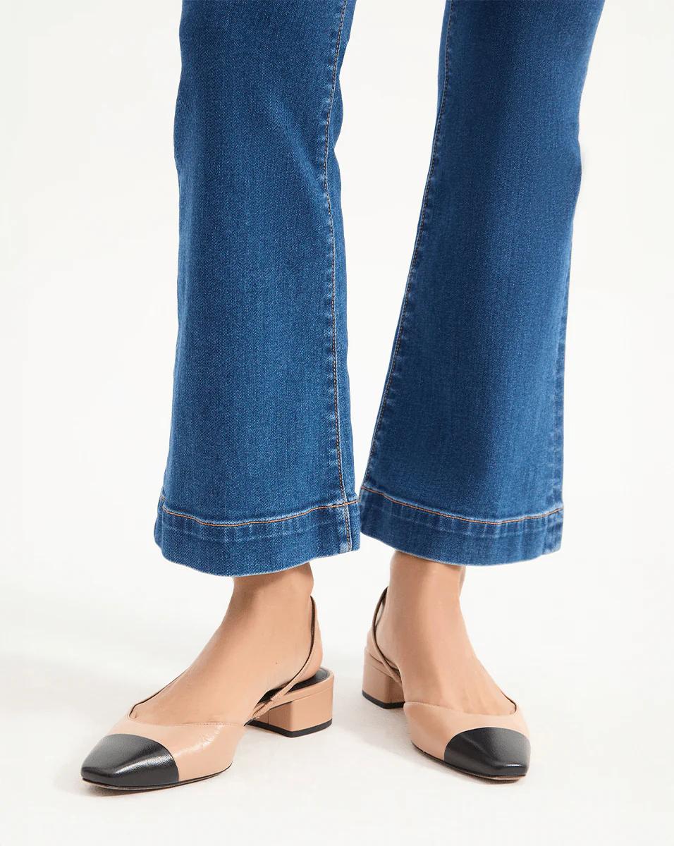 Veronica Beard - Cecile Leather Cap - Toe Slingback - Image 2