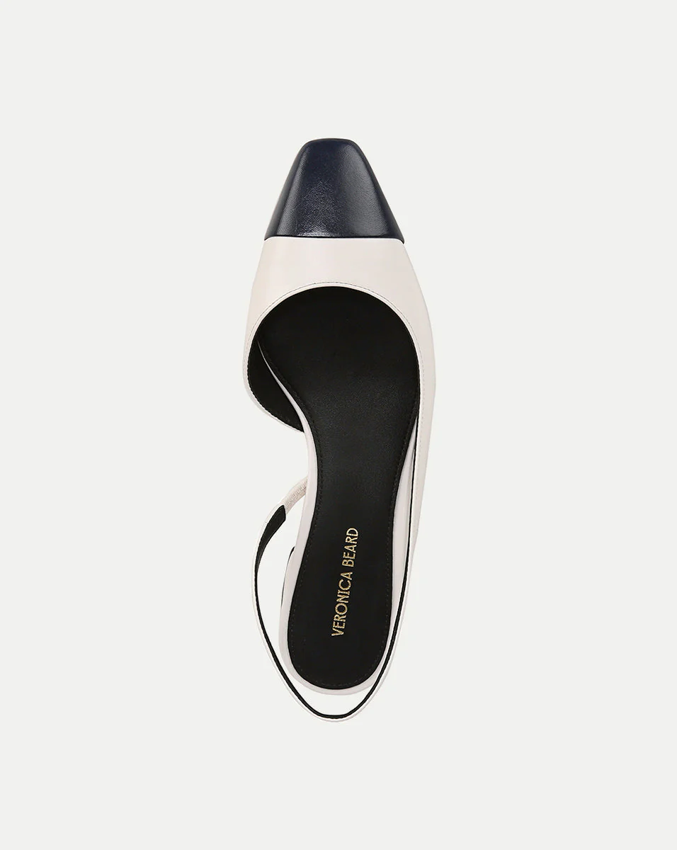 Veronica Beard - Cecile Leather Cap - Toe Slingback - Image 3