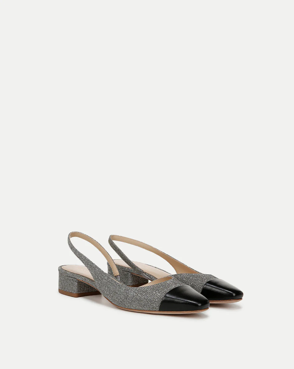 Veronica Beard - Cecile Lurex Cap - Toe Slingback - Image 2