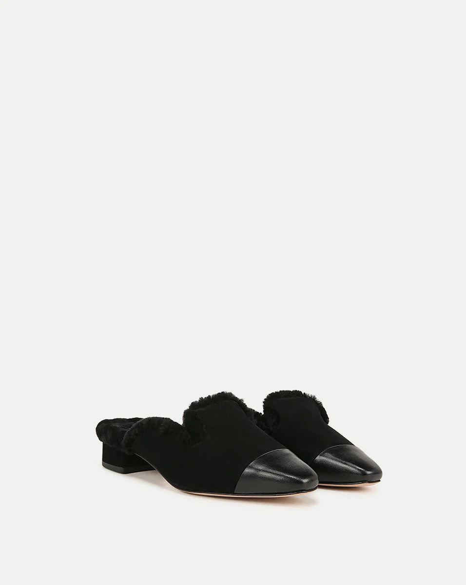 Veronica Beard - Cecile Shearling Mule - Image 7