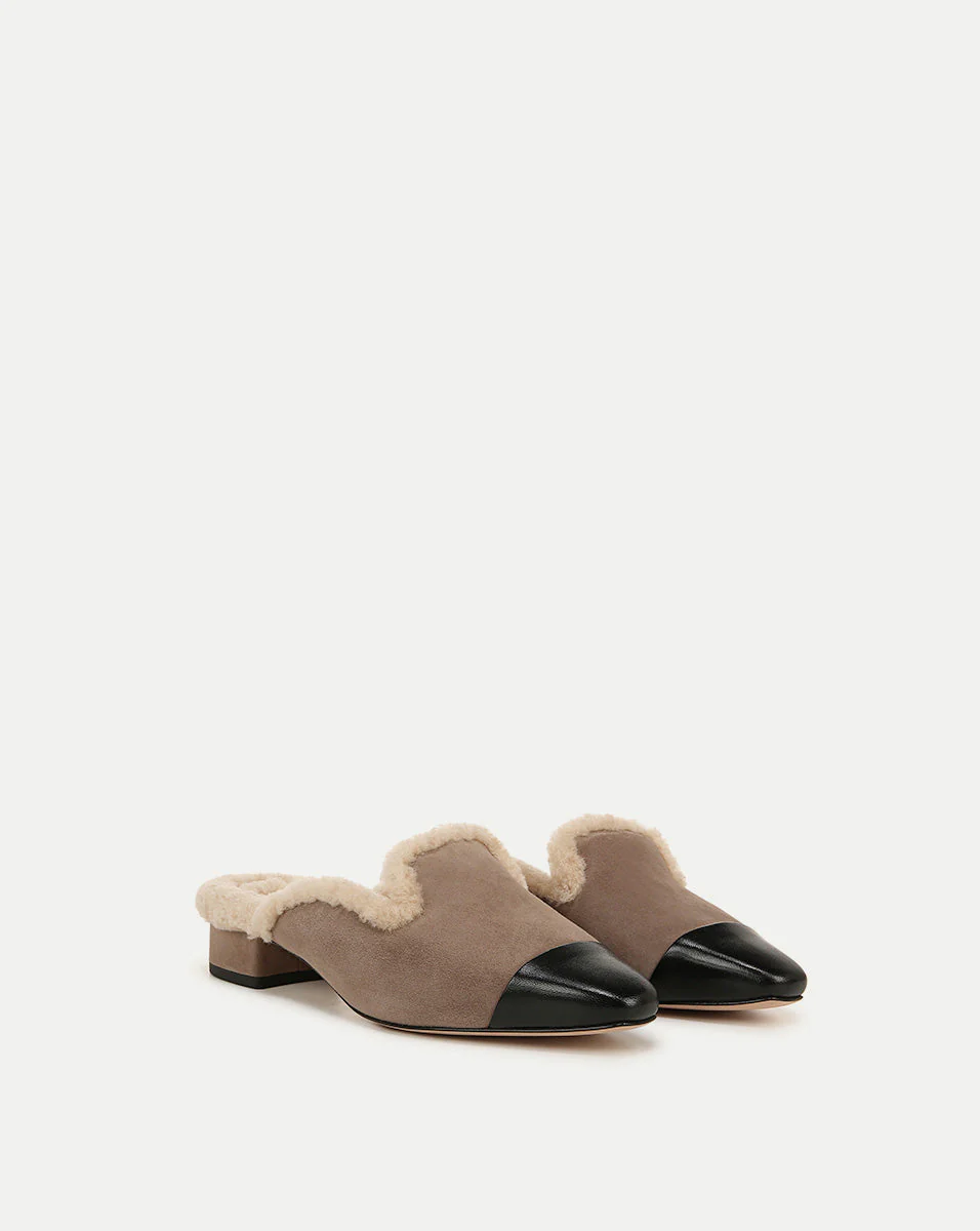 Veronica Beard - Cecile Shearling Mule - Image 7