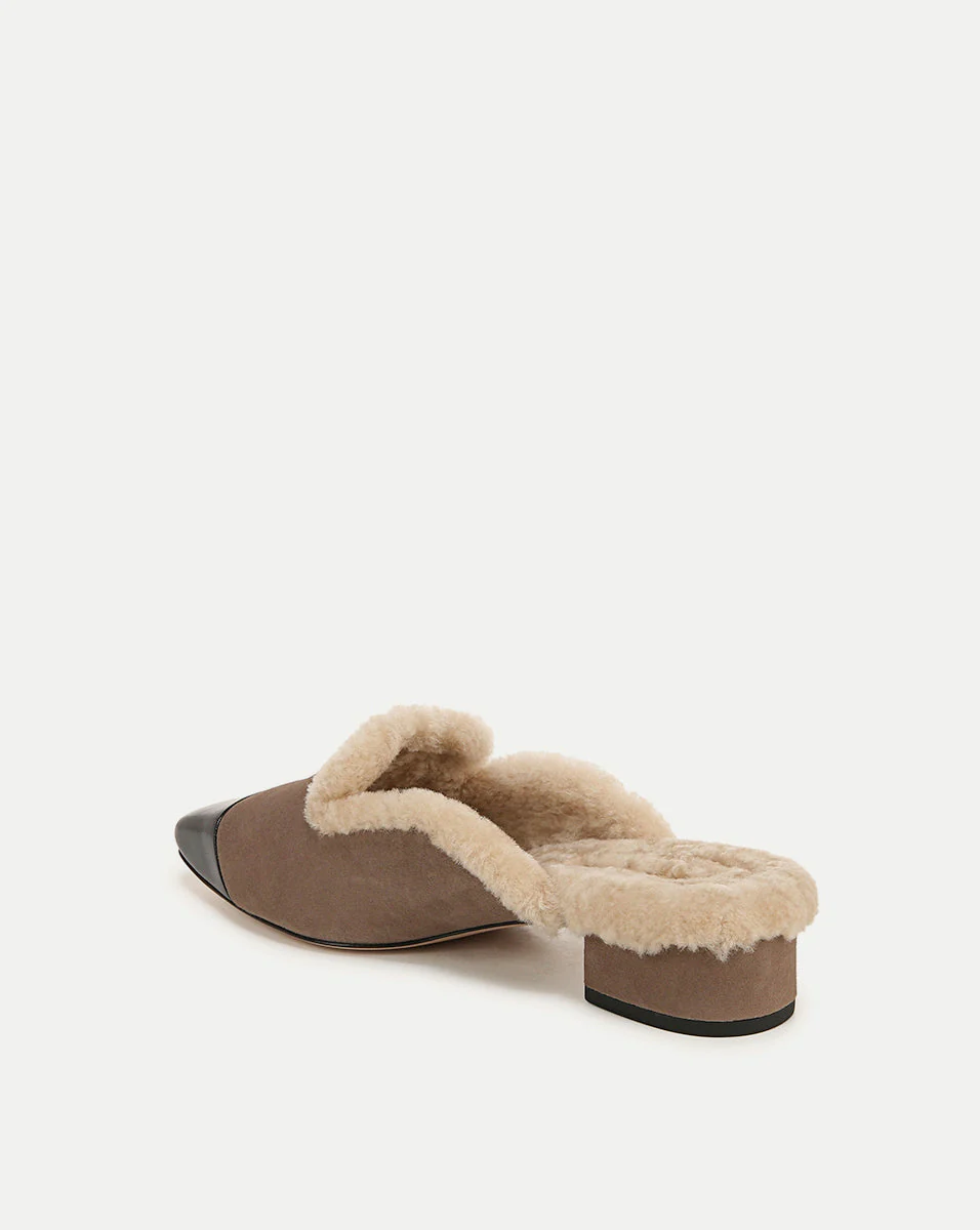 Veronica Beard - Cecile Shearling Mule - Image 9