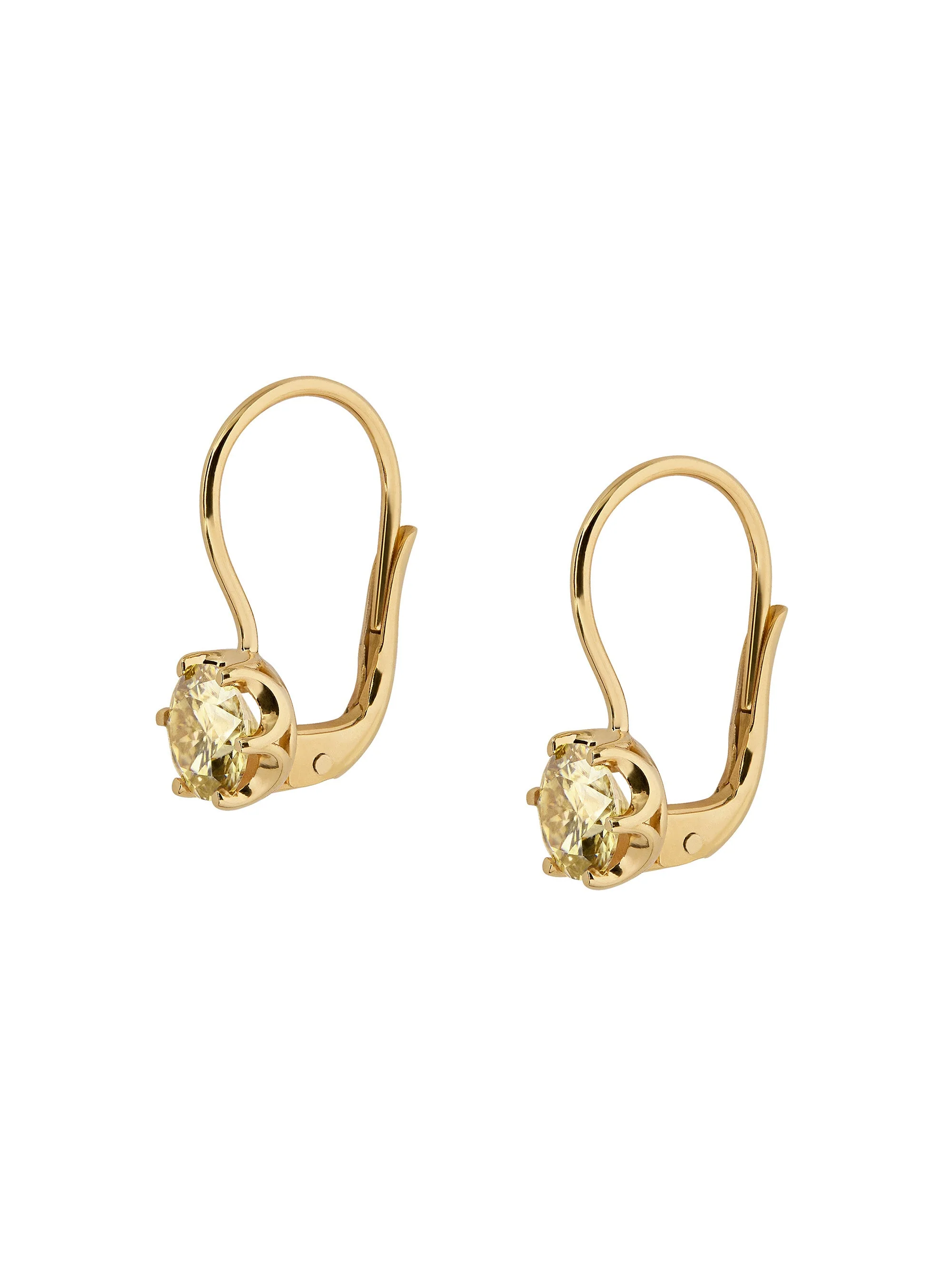 Dorsey - CECILIA EARRINGS IN HONEY MOISSANITE - Image 2