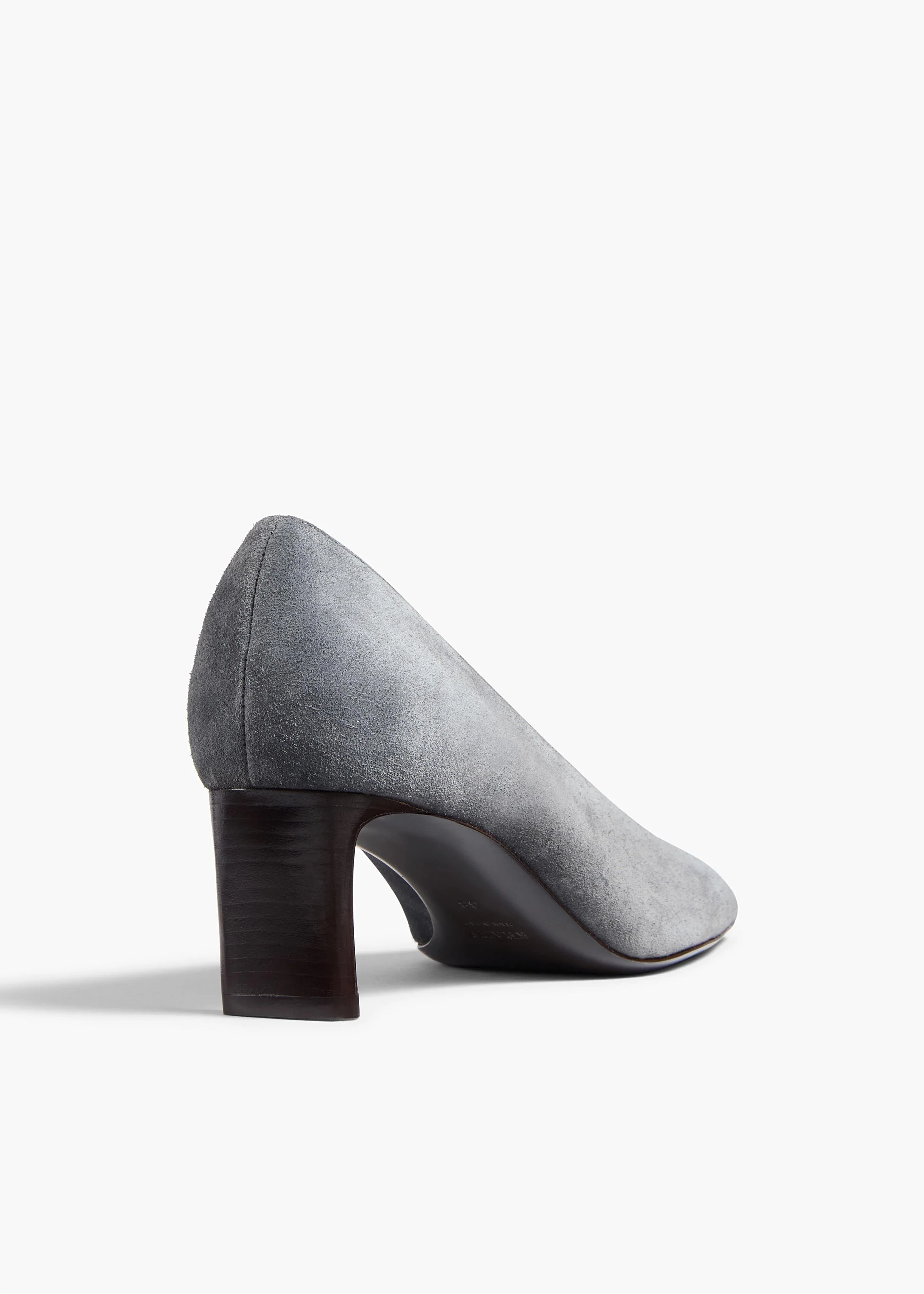 Khaite - Cecilia Pump in Grey Suede - Image 8